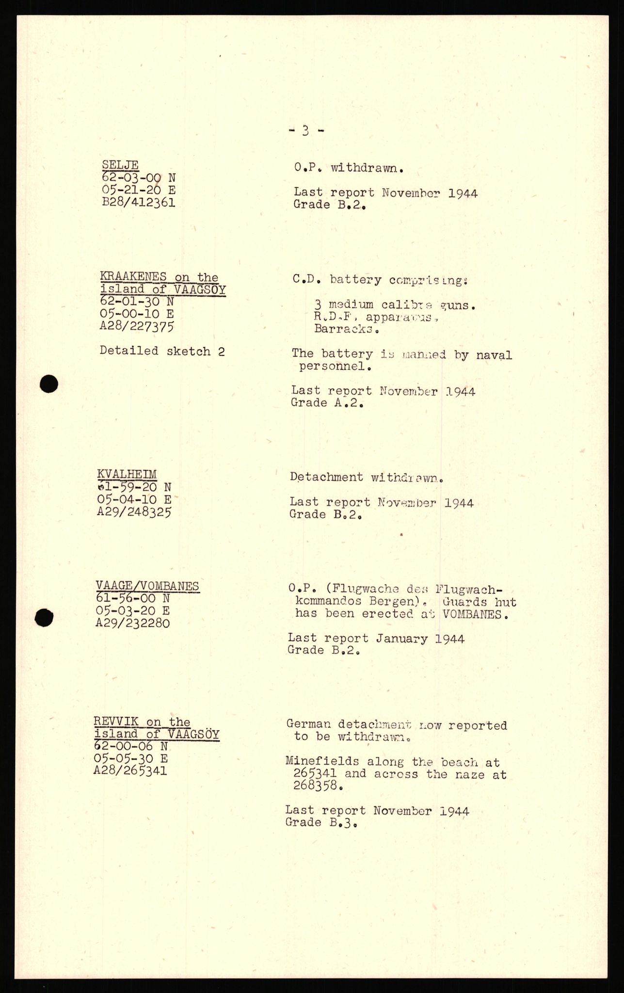 Forsvaret, Forsvarets overkommando II, AV/RA-RAFA-3915/D/Dd/L0017: Sogn og Fjordane / Hordaland, 1943-1945, s. 17
