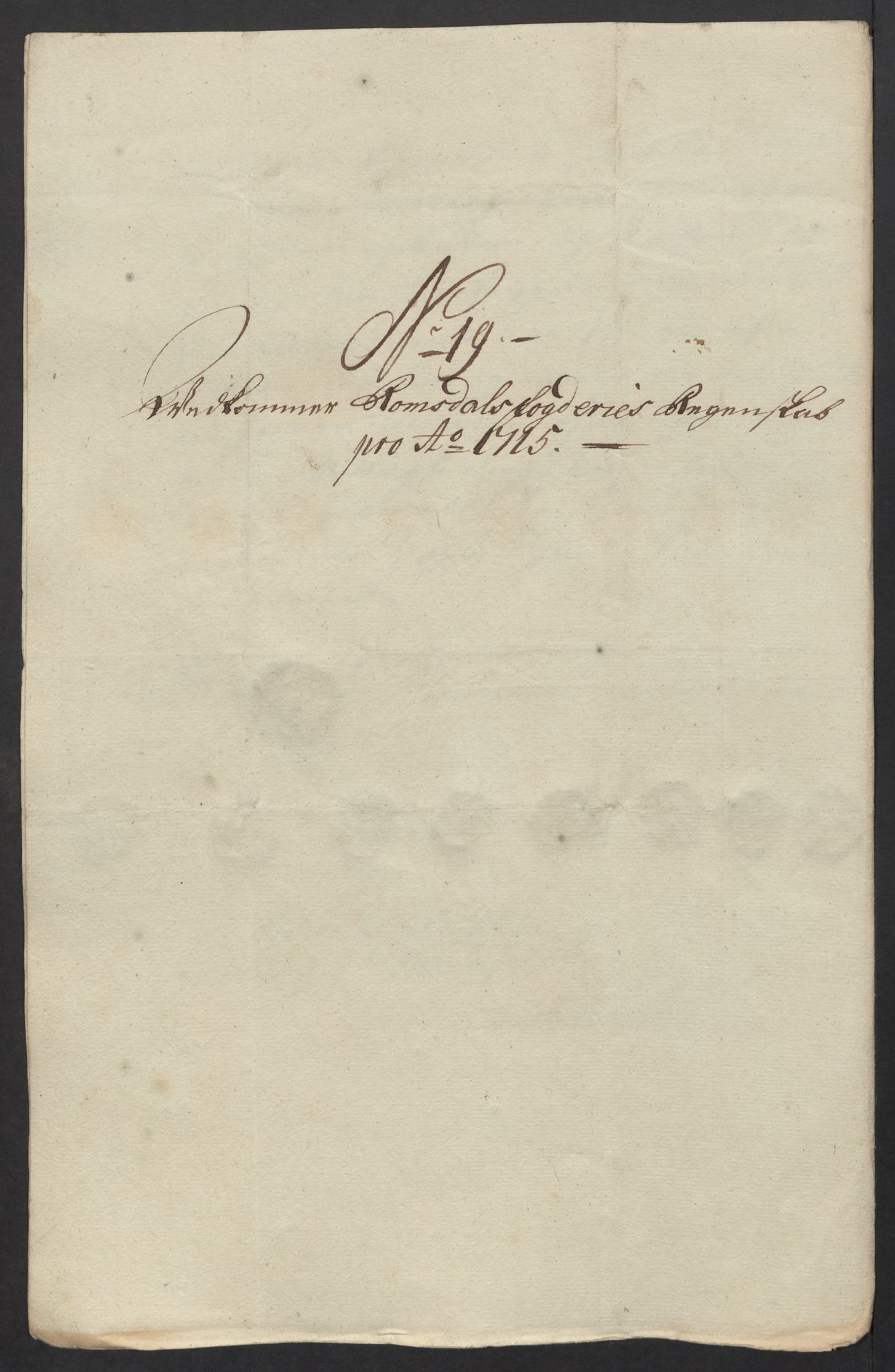 Rentekammeret inntil 1814, Reviderte regnskaper, Fogderegnskap, RA/EA-4092/R55/L3663: Fogderegnskap Romsdal, 1715-1716, s. 178