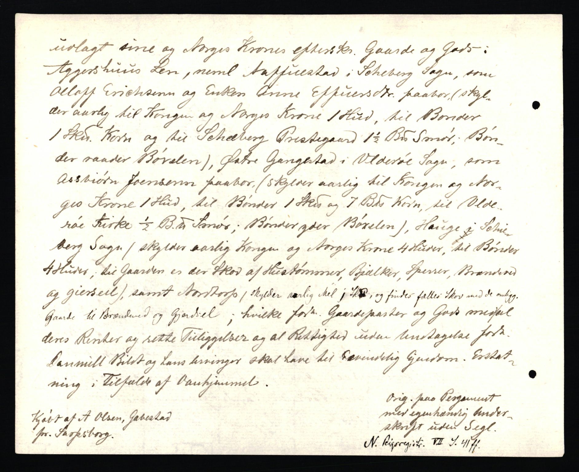 Riksarkivets diplomsamling, AV/RA-EA-5965/F35/F35b/L0008: Riksarkivets diplomer, seddelregister, 1635-1646, s. 26