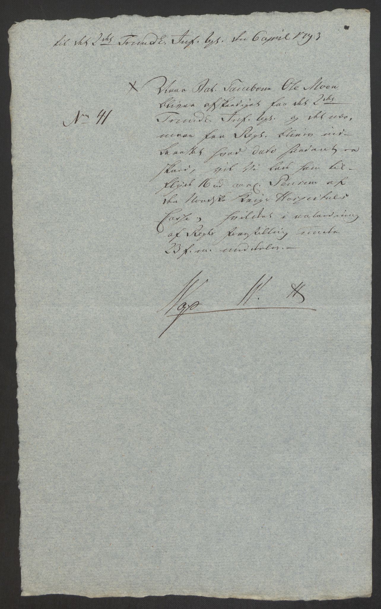 Forsvaret, Den norske kvesthuskasse/krigshospitalkasse, AV/RA-RAFA-1887/F/Fa/L0008: Konsepter, 1790-1793, s. 1080