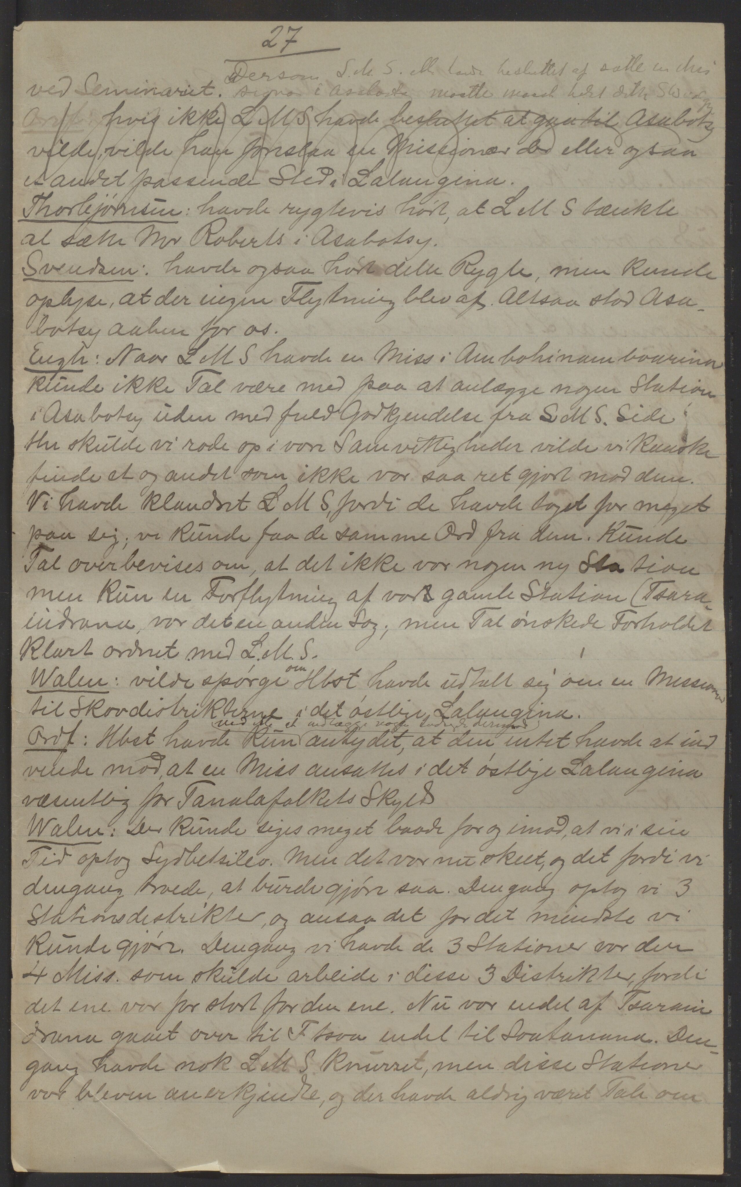 Det Norske Misjonsselskap - hovedadministrasjonen, VID/MA-A-1045/D/Da/Daa/L0038/0011: Konferansereferat og årsberetninger / Konferansereferat fra Madagaskar Innland., 1892