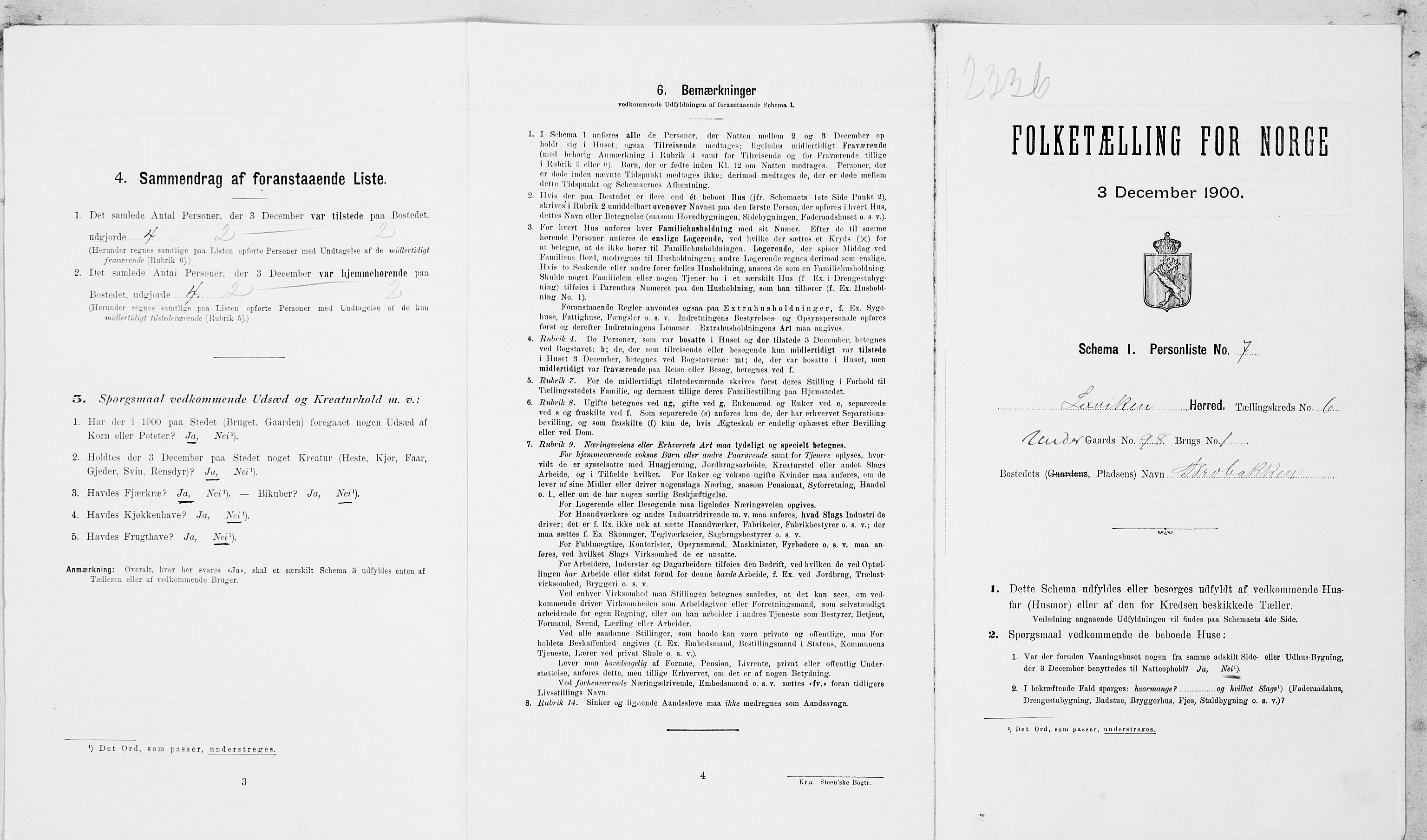 SAT, Folketelling 1900 for 1718 Leksvik herred, 1900, s. 785