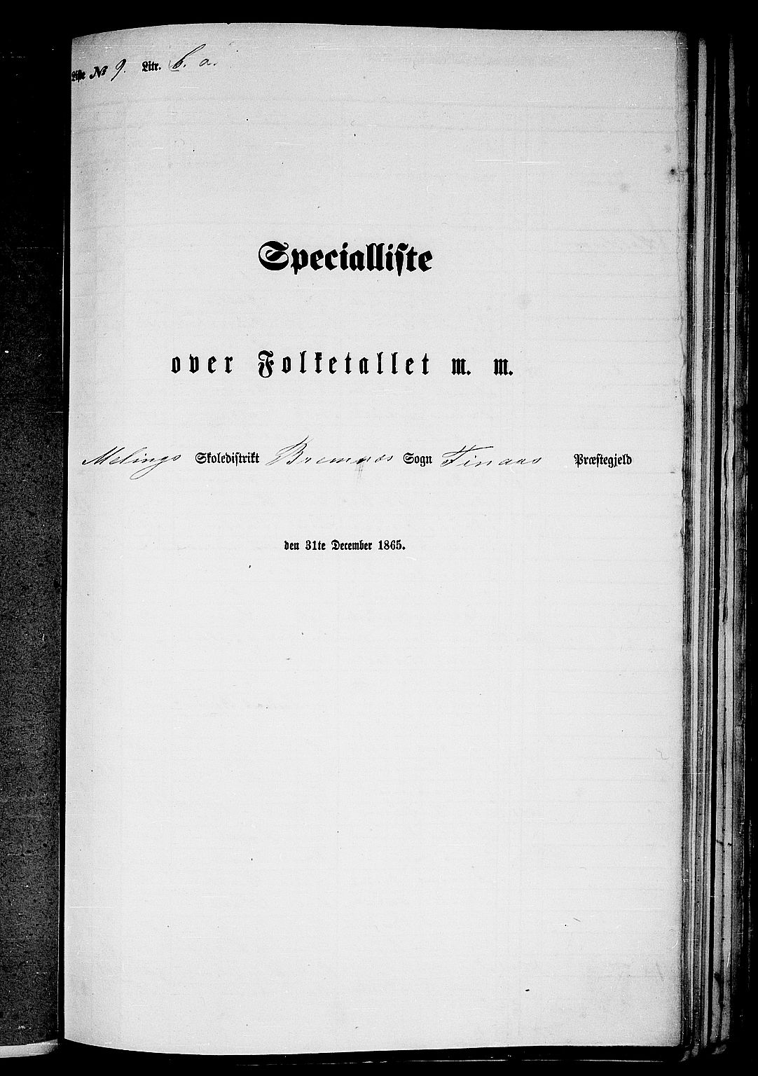 RA, Folketelling 1865 for 1218P Finnås prestegjeld, 1865, s. 112