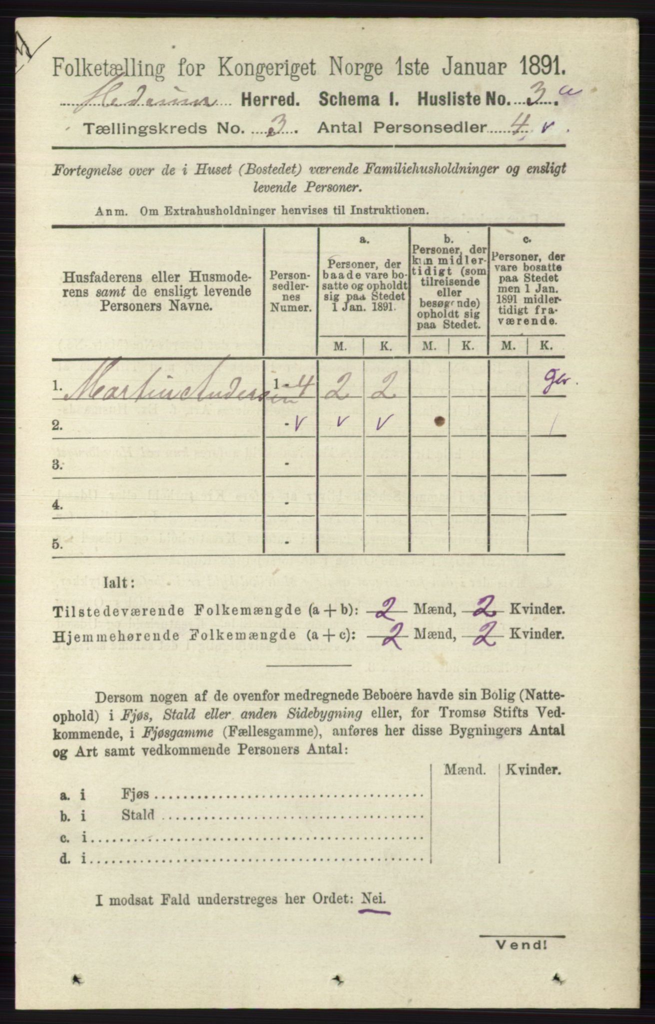 RA, Folketelling 1891 for 0727 Hedrum herred, 1891, s. 922