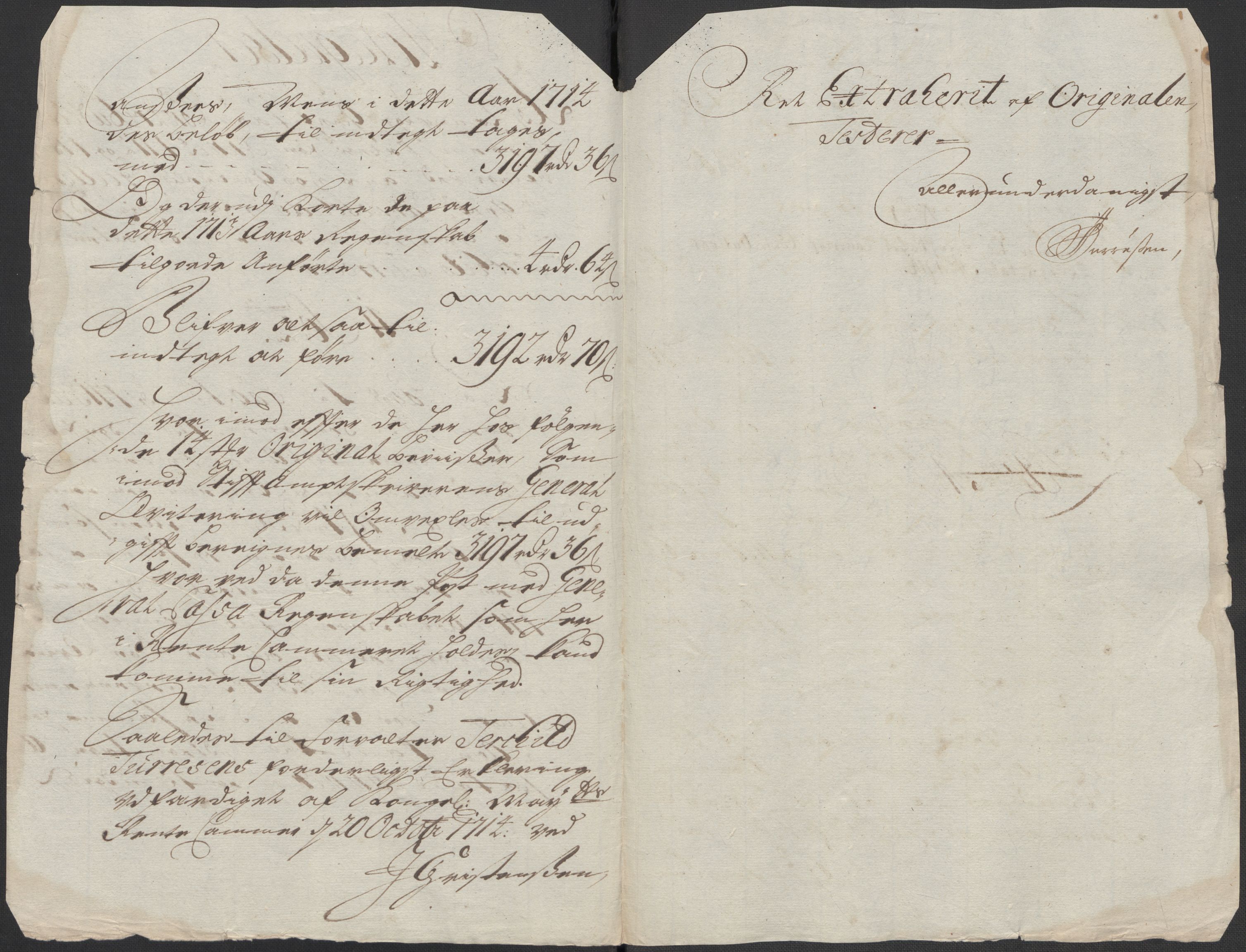 Rentekammeret inntil 1814, Reviderte regnskaper, Fogderegnskap, RA/EA-4092/R33/L1986: Fogderegnskap Larvik grevskap, 1714-1715, s. 17