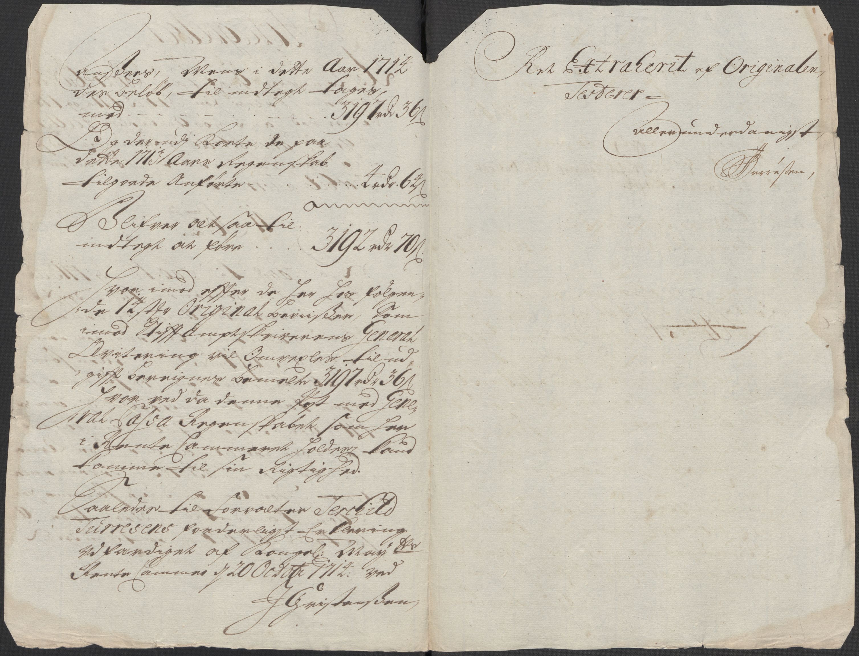 Rentekammeret inntil 1814, Reviderte regnskaper, Fogderegnskap, AV/RA-EA-4092/R33/L1986: Fogderegnskap Larvik grevskap, 1714-1715, s. 17