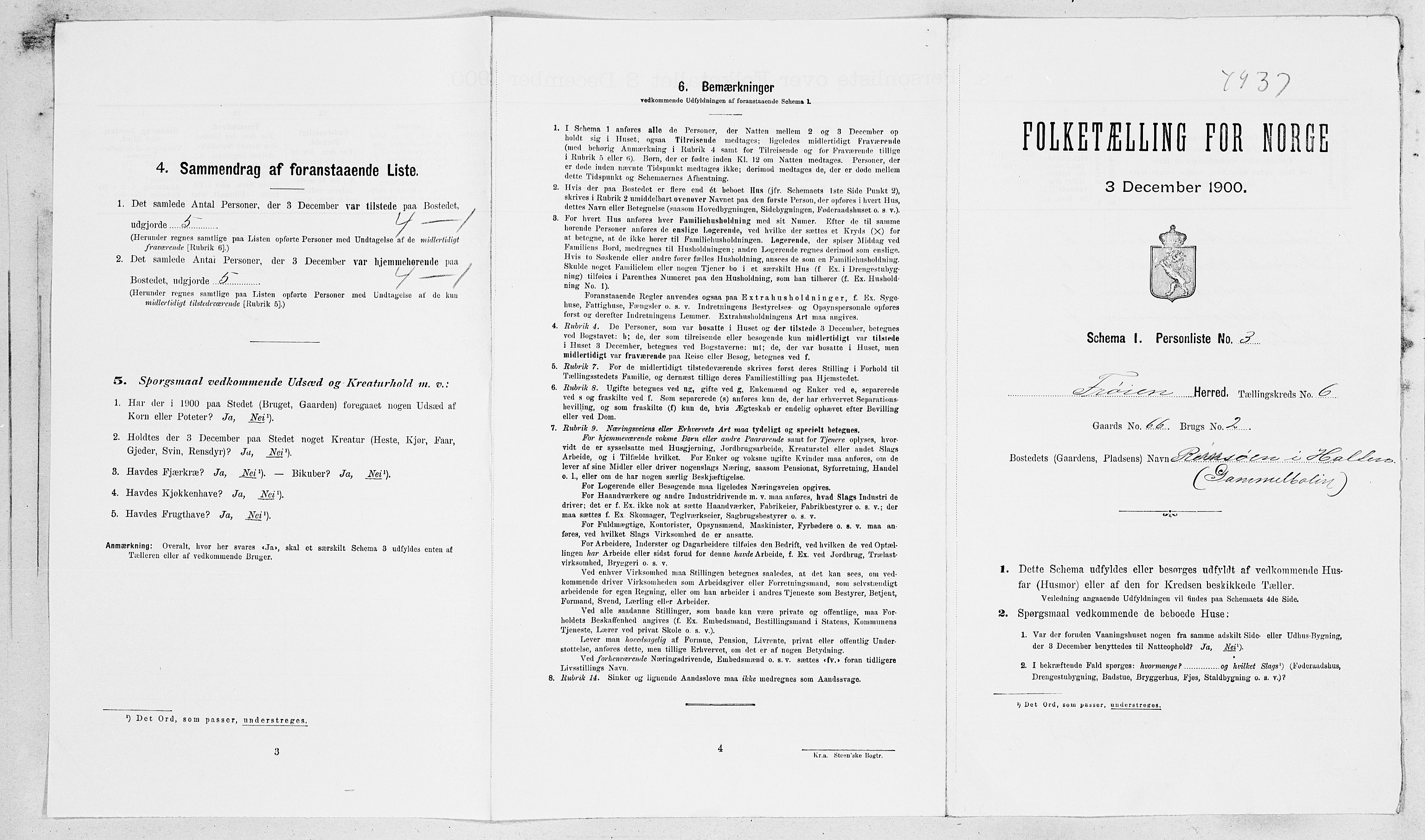 SAT, Folketelling 1900 for 1619 Frøya herred, 1900, s. 941