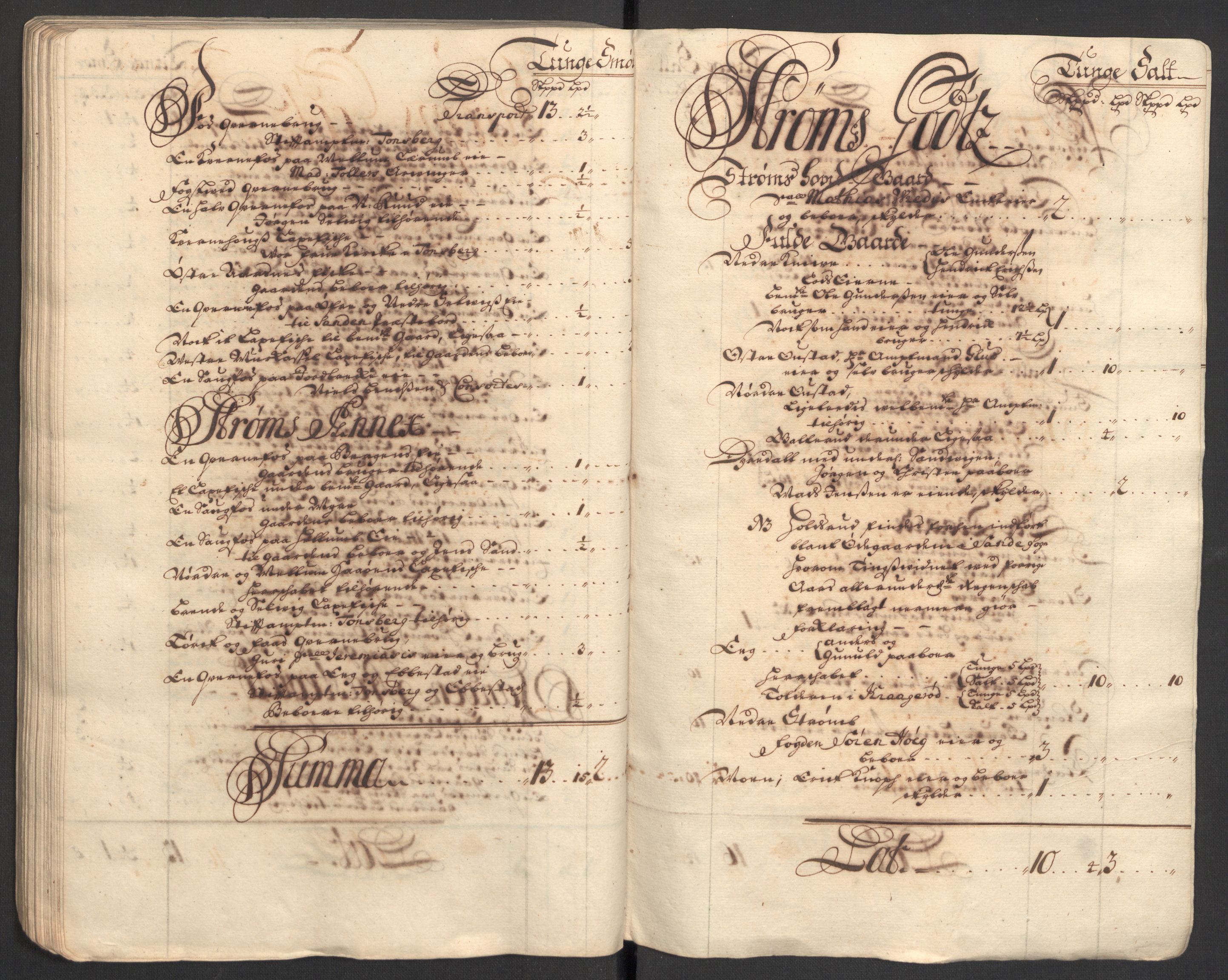 Rentekammeret inntil 1814, Reviderte regnskaper, Fogderegnskap, AV/RA-EA-4092/R32/L1871: Fogderegnskap Jarlsberg grevskap, 1703-1705, s. 514