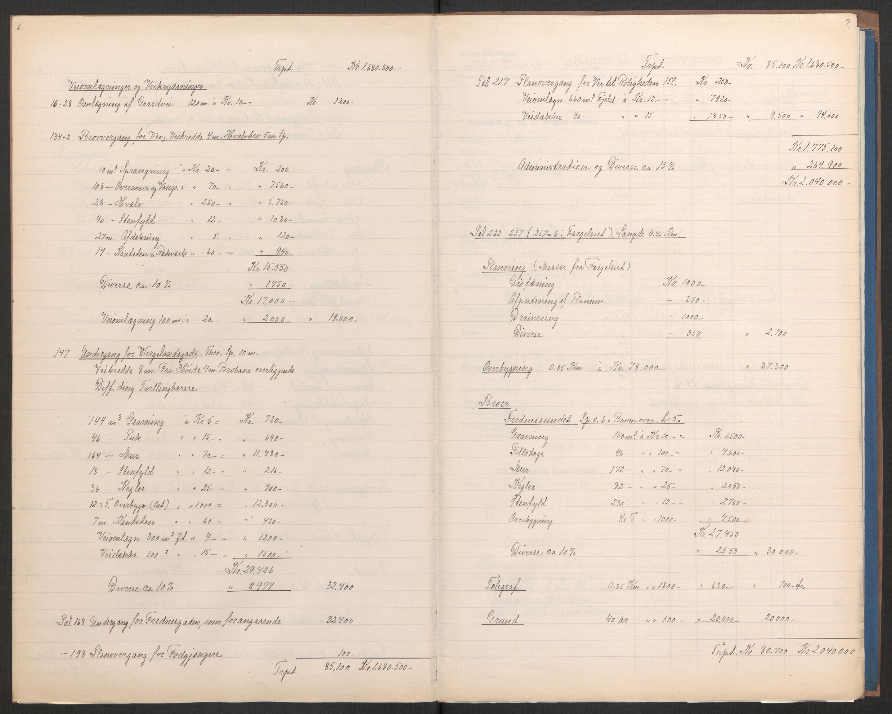 Norges Statsbaner, Baneavdelingen B, AV/RA-S-1619/1/F/Fa/L0042: NORGE-JYLLAND, 1920, s. 224