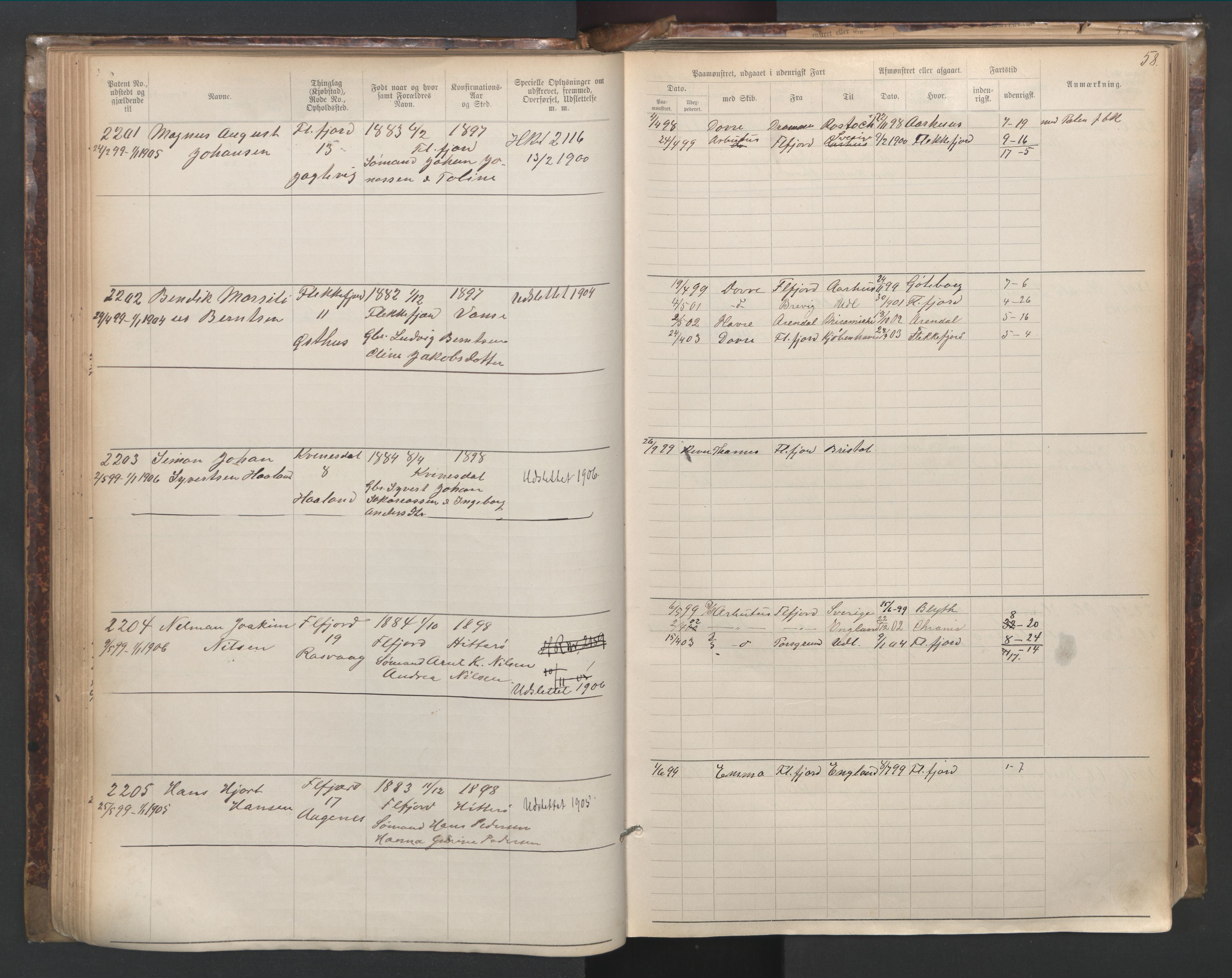 Flekkefjord mønstringskrets, SAK/2031-0018/F/Fa/L0003: Annotasjonsrulle nr 1921-2963 med register, N-3, 1892-1948, s. 88