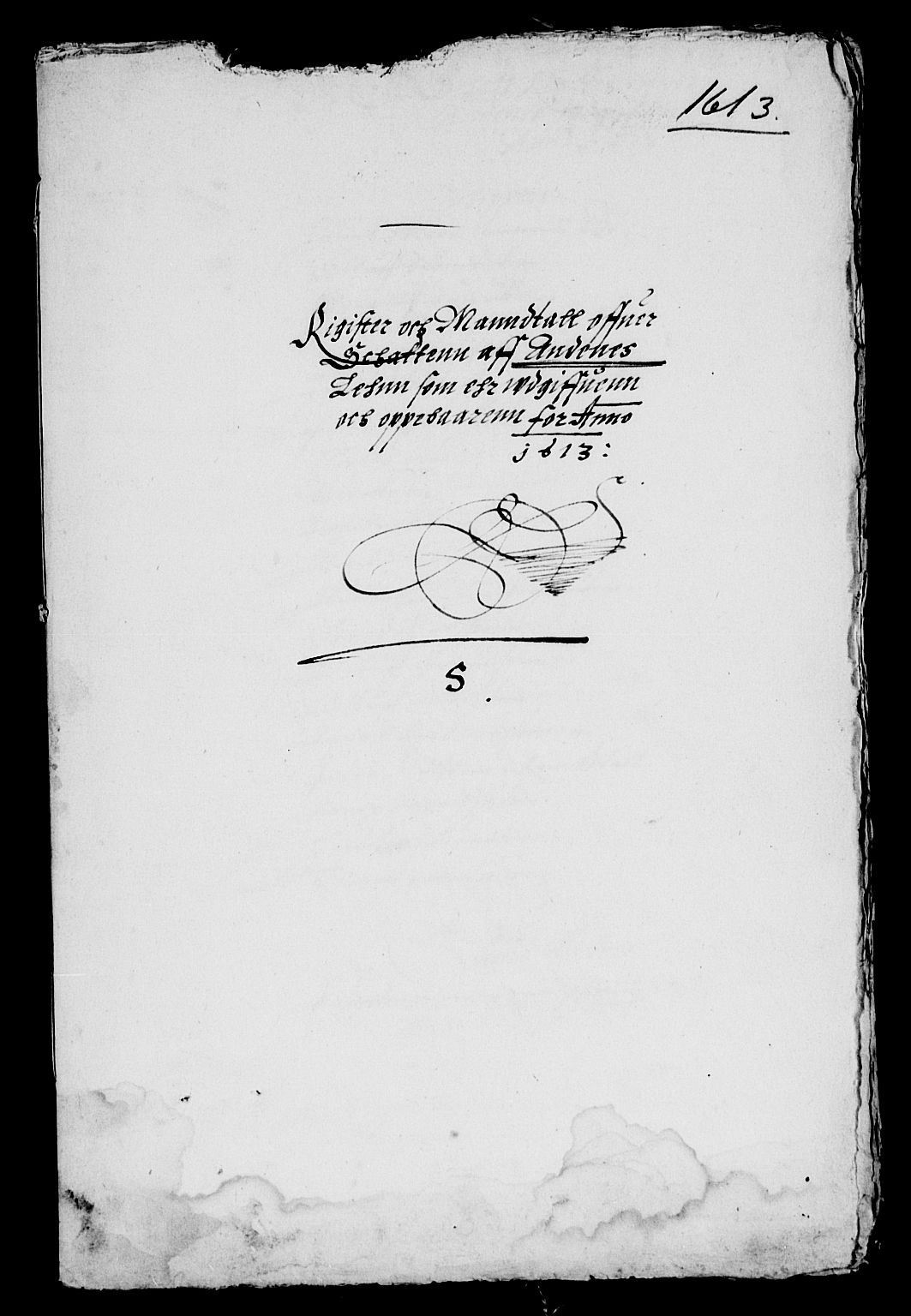 Rentekammeret inntil 1814, Reviderte regnskaper, Lensregnskaper, AV/RA-EA-5023/R/Rb/Rbz/L0005: Nordlandenes len, 1613-1615