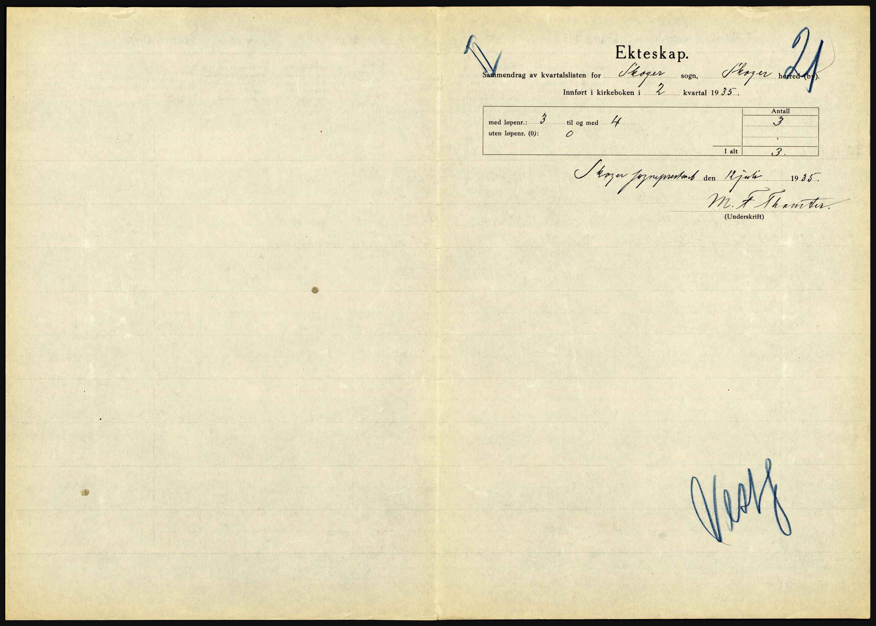 Statistisk sentralbyrå, Sosiodemografiske emner, Befolkning, AV/RA-S-2228/D/Df/Dfd/Dfde/L0016: Vestfold, 1935, s. 21