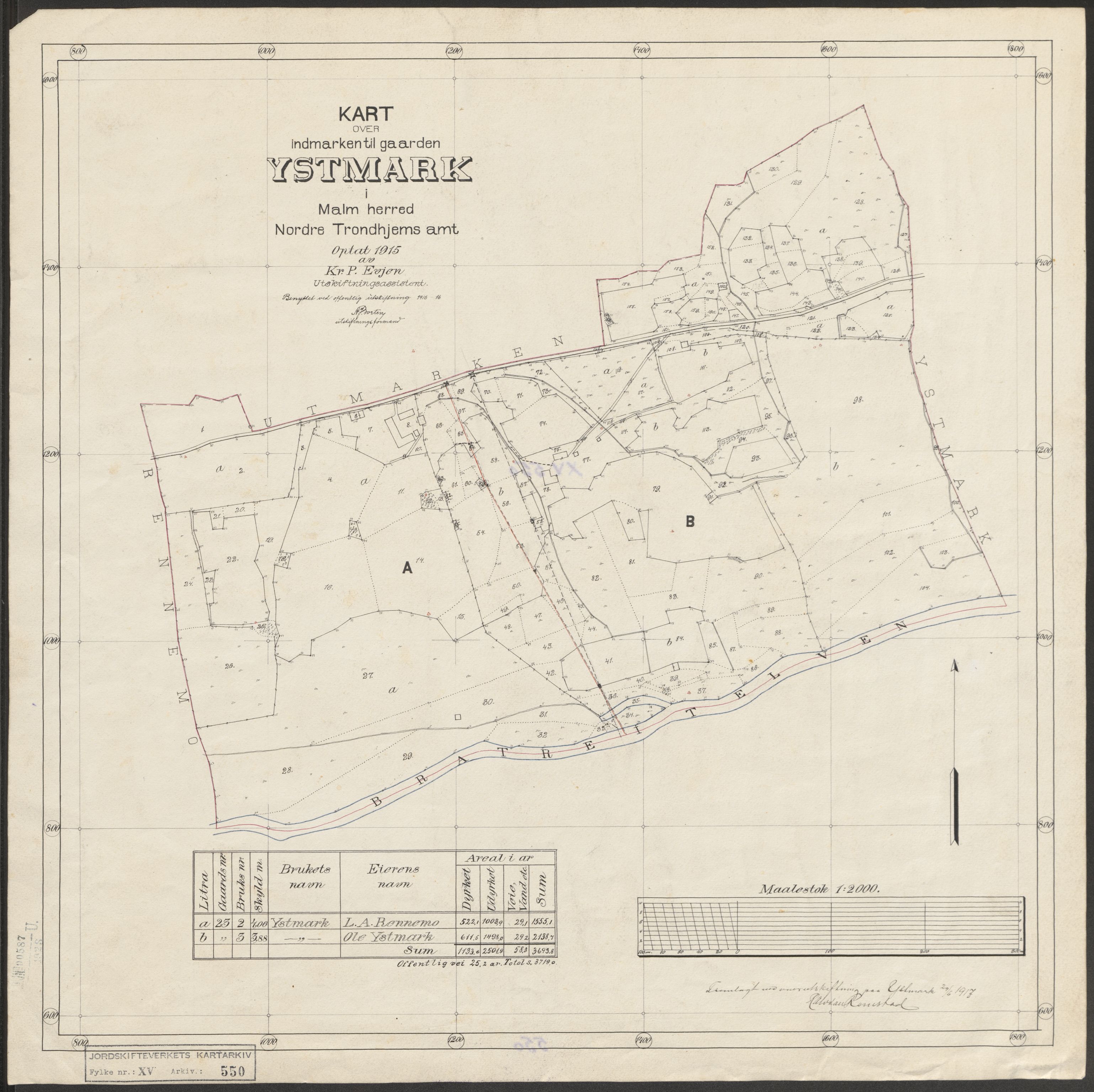 Jordskifteverkets kartarkiv, AV/RA-S-3929/T, 1859-1988, s. 701