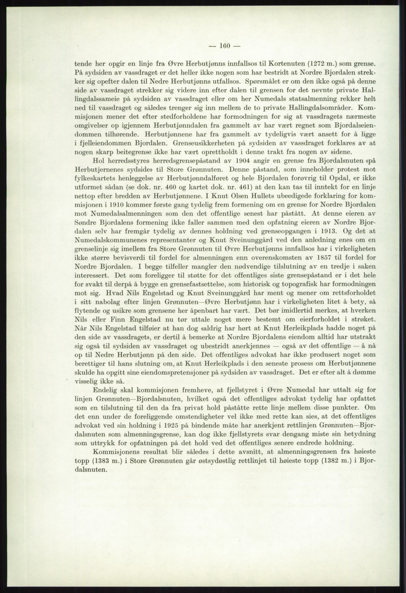 Høyfjellskommisjonen, AV/RA-S-1546/X/Xa/L0001: Nr. 1-33, 1909-1953, s. 1142