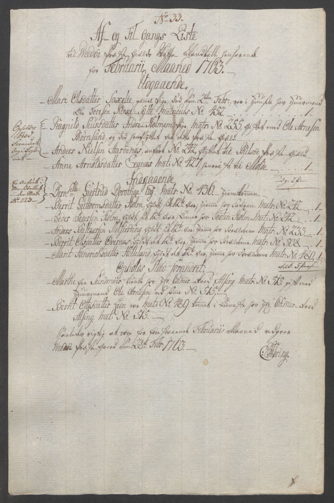 Rentekammeret inntil 1814, Reviderte regnskaper, Fogderegnskap, AV/RA-EA-4092/R55/L3730: Ekstraskatten Romsdal, 1762-1763, s. 435