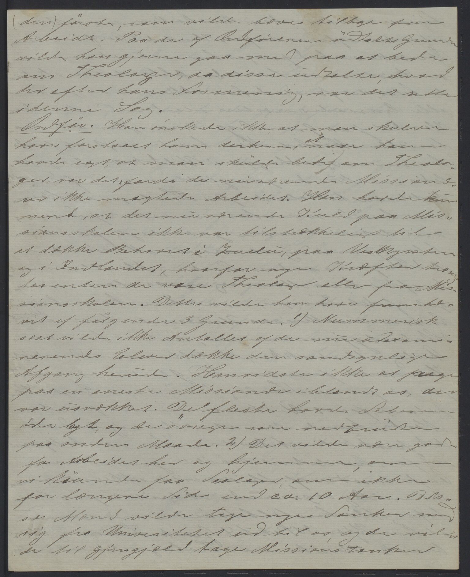 Det Norske Misjonsselskap - hovedadministrasjonen, VID/MA-A-1045/D/Da/Daa/L0036/0006: Konferansereferat og årsberetninger / Konferansereferat fra Madagaskar Innland., 1884