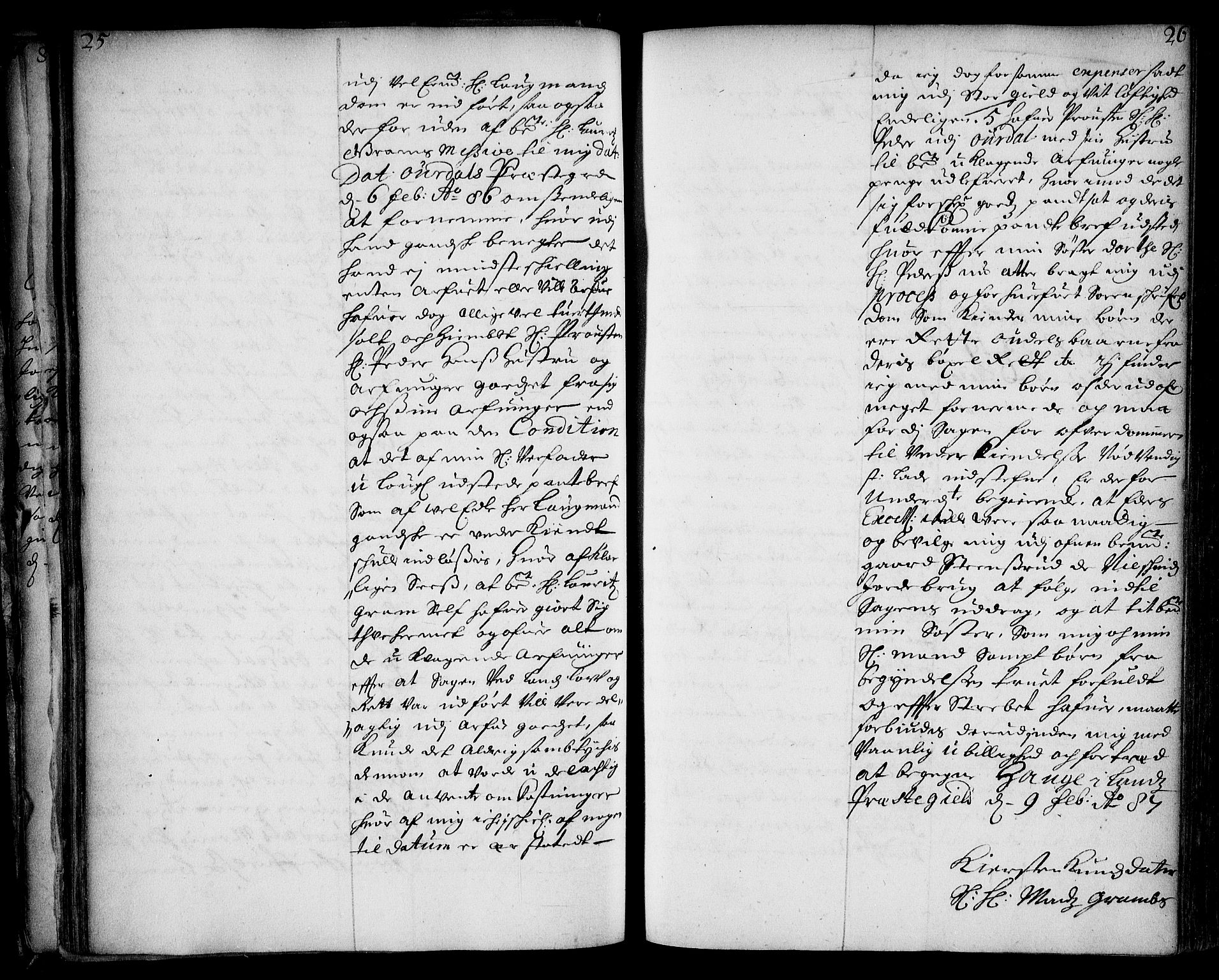 Stattholderembetet 1572-1771, AV/RA-EA-2870/Ae/L0004: Supplikasjons- og resolusjonsprotokoll, 1687, s. 25b-26a