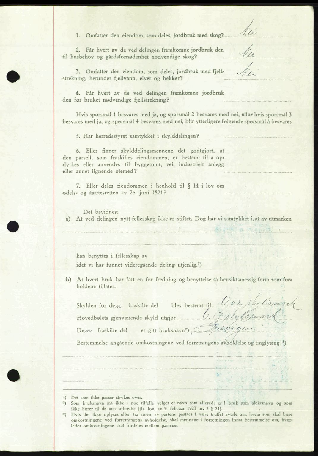 Moss sorenskriveri, SAO/A-10168: Pantebok nr. A17, 1947-1947, Dagboknr: 288/1947