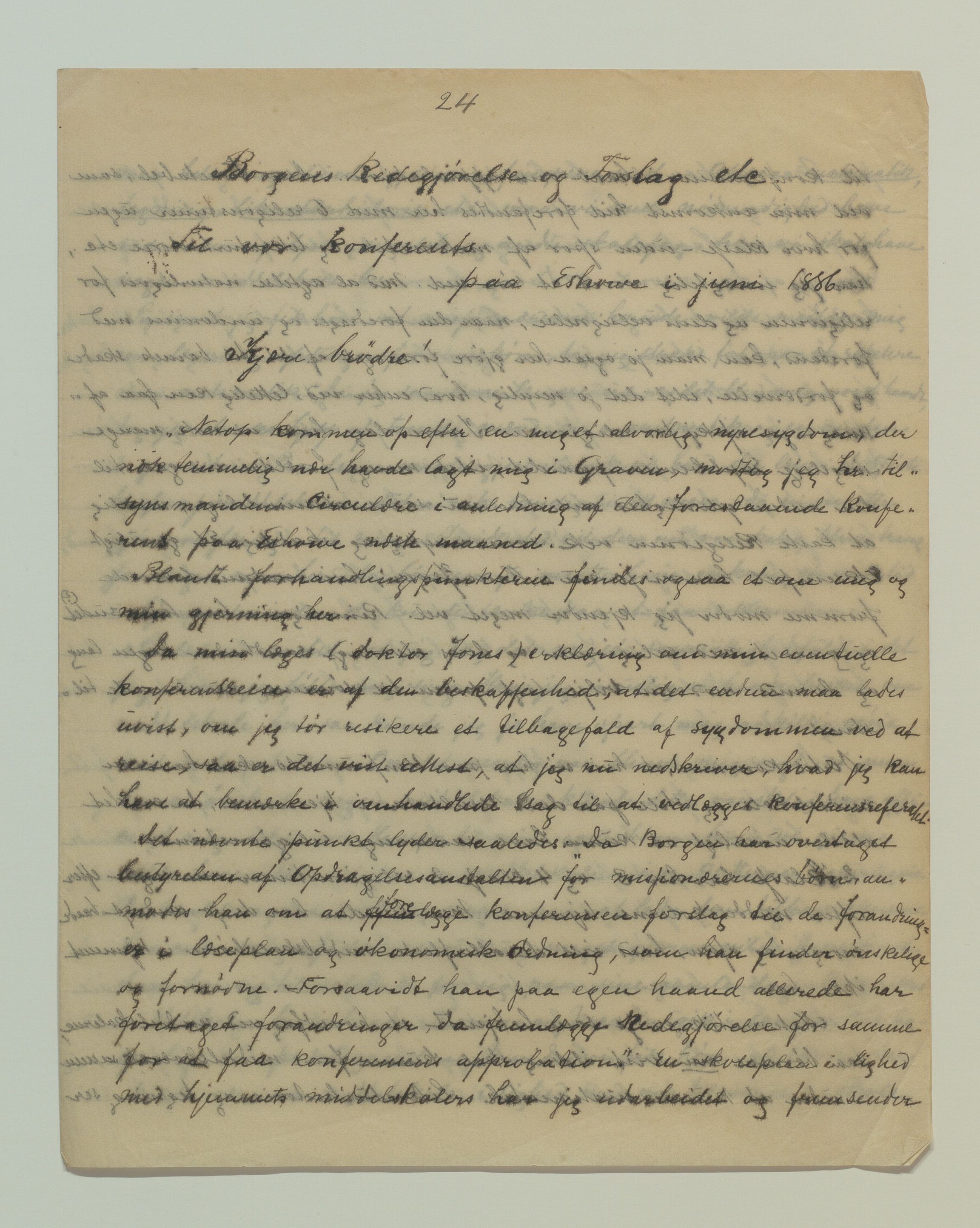 Det Norske Misjonsselskap - hovedadministrasjonen, VID/MA-A-1045/D/Da/Daa/L0037/0001: Konferansereferat og årsberetninger / Konferansereferat fra Sør-Afrika.
, 1886