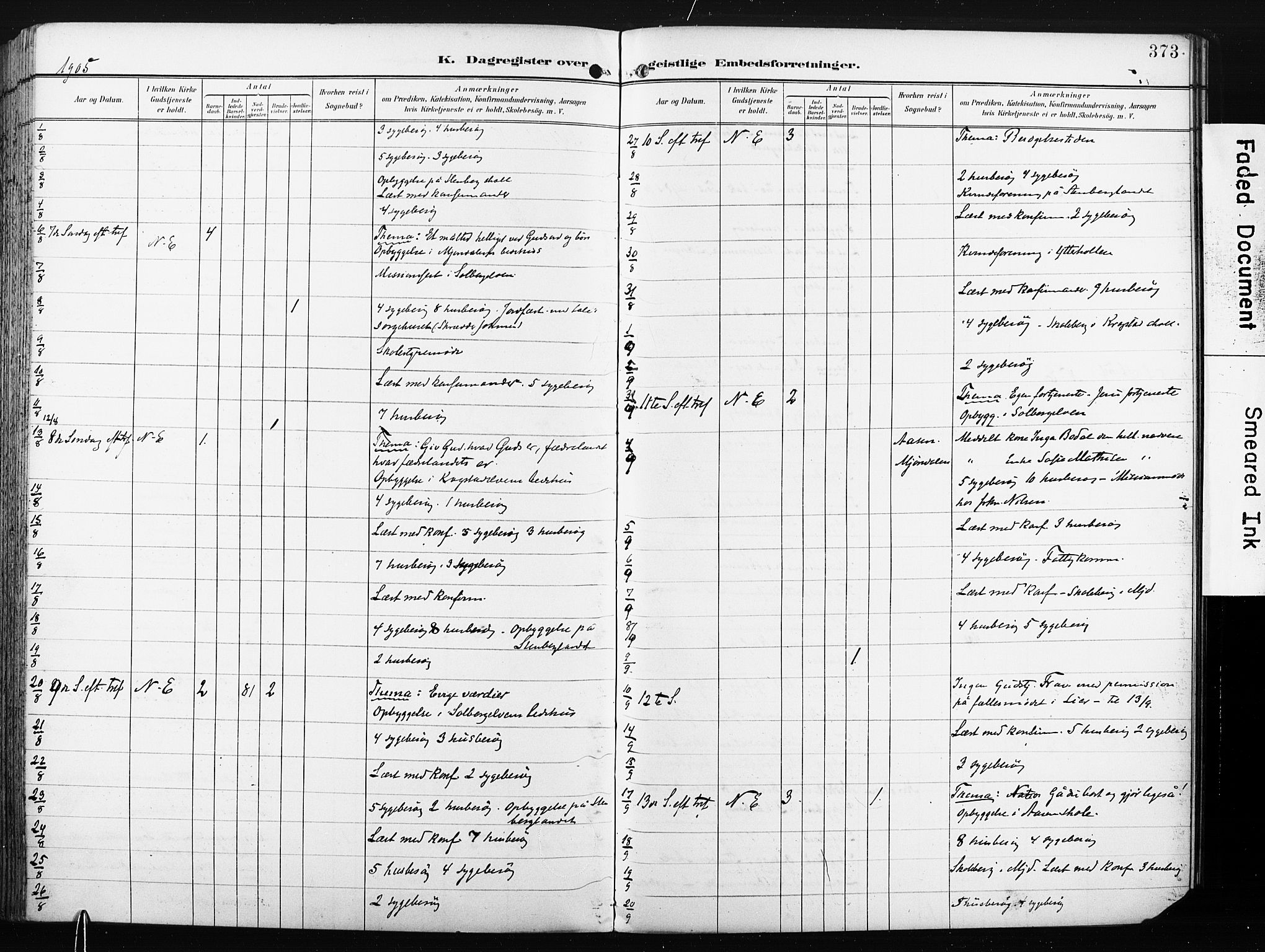 Nedre Eiker kirkebøker, AV/SAKO-A-612/F/Fa/L0005: Ministerialbok nr. 5, 1898-1905, s. 373