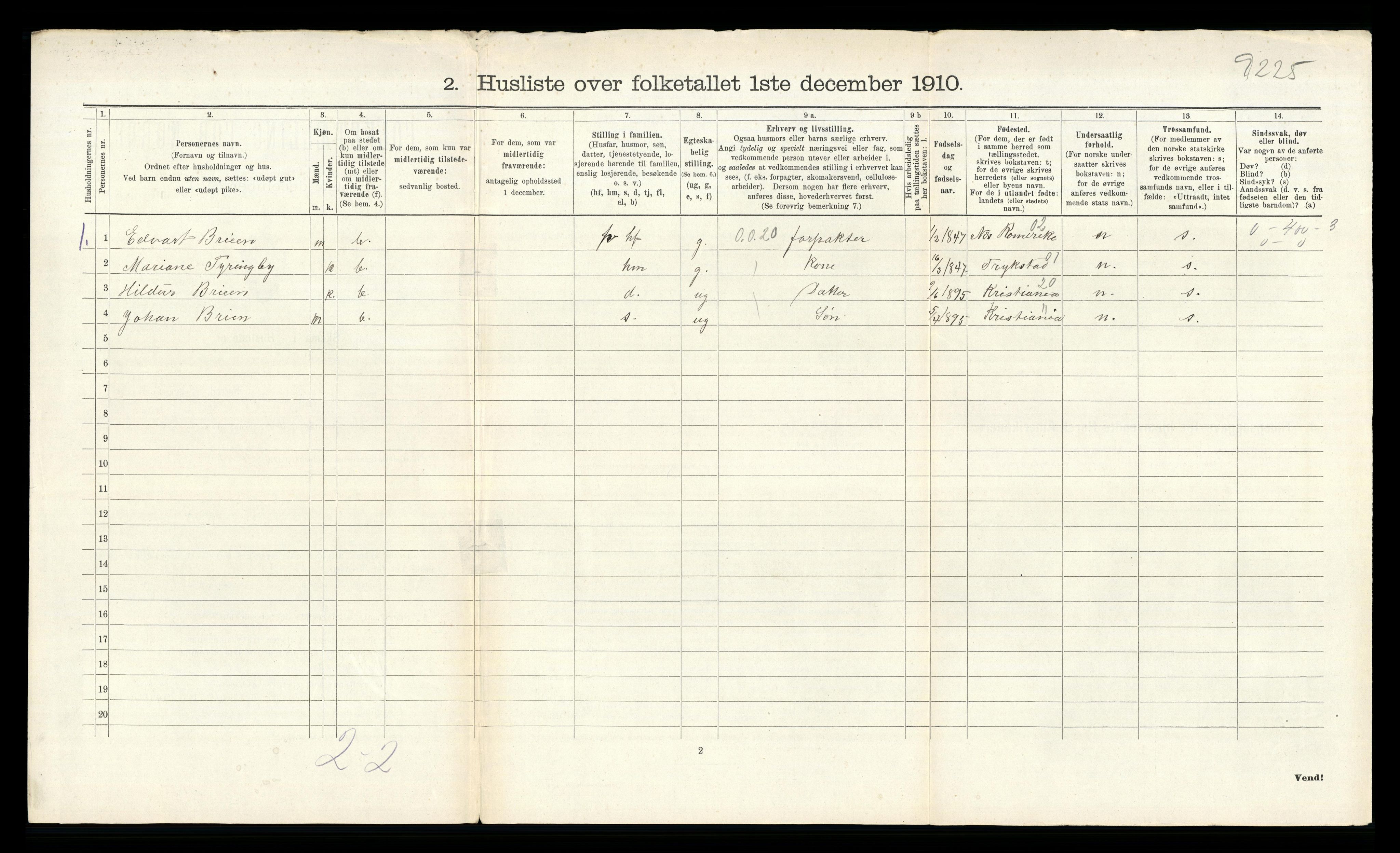 RA, Folketelling 1910 for 0720 Stokke herred, 1910, s. 899