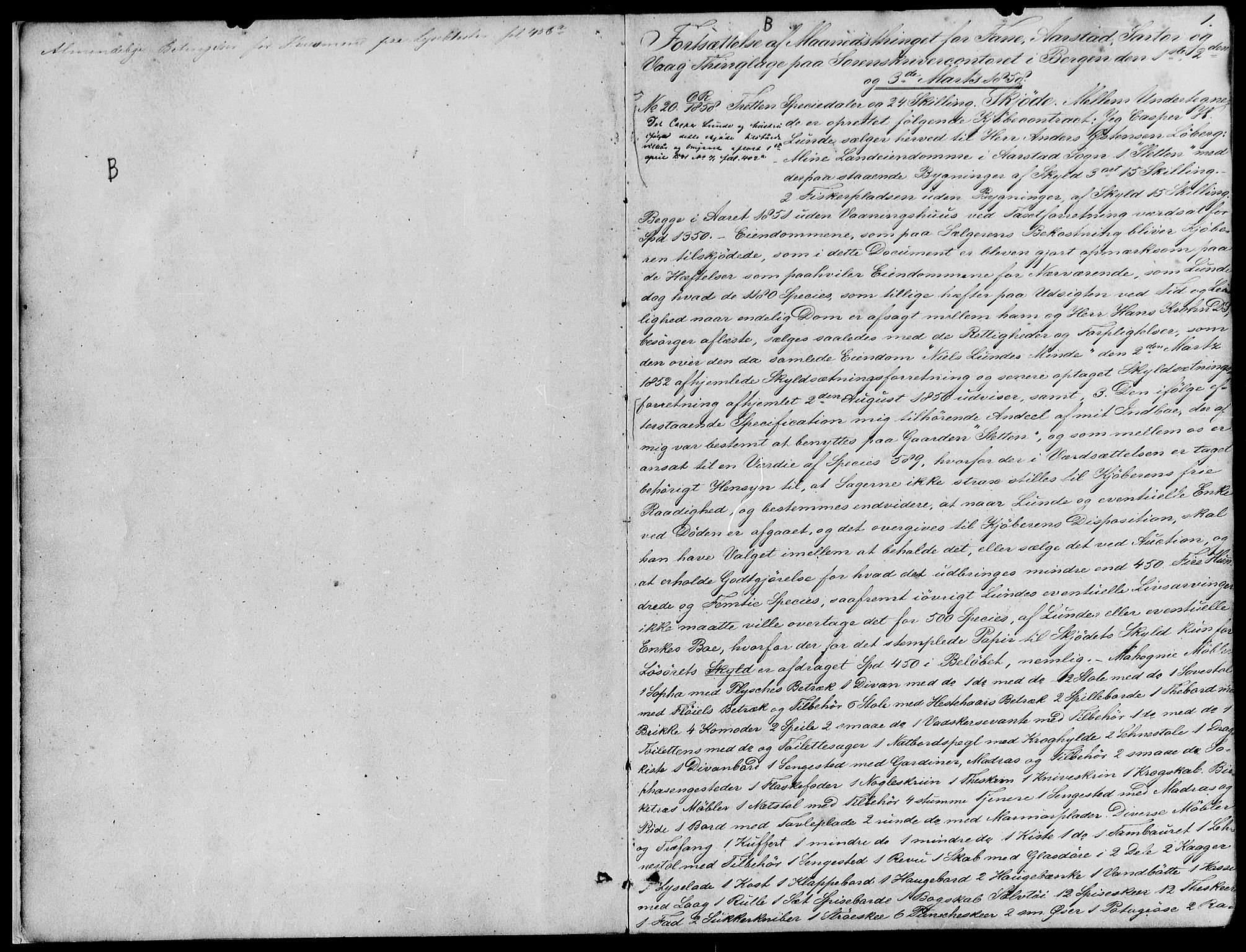 Midhordland sorenskriveri, AV/SAB-A-3001/1/G/Gb/Gbb/L0003a: Pantebok nr. II.B.b.3a, 1858-1860, s. 1