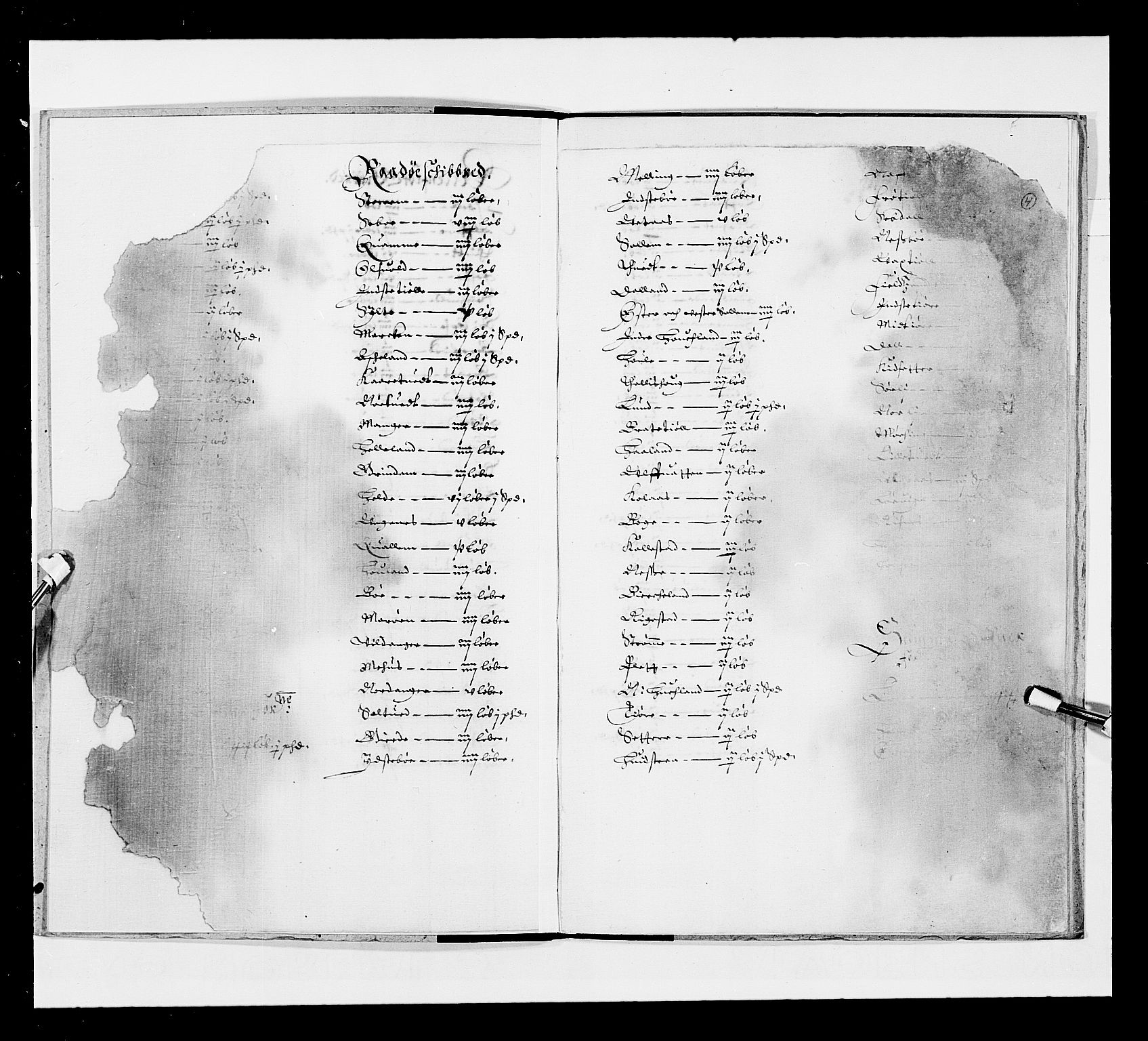 Stattholderembetet 1572-1771, AV/RA-EA-2870/Ek/L0024/0001: Jordebøker 1633-1658: / Jordebøker for Bergenhus len, 1644, s. 11