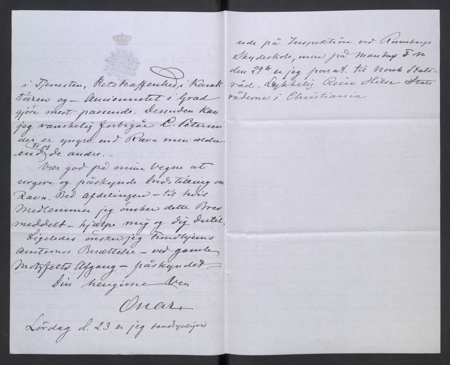 Gramfamilien/Gregers Gram, AV/RA-PA-0596/F/L0001: --, 1877-1924, s. 23