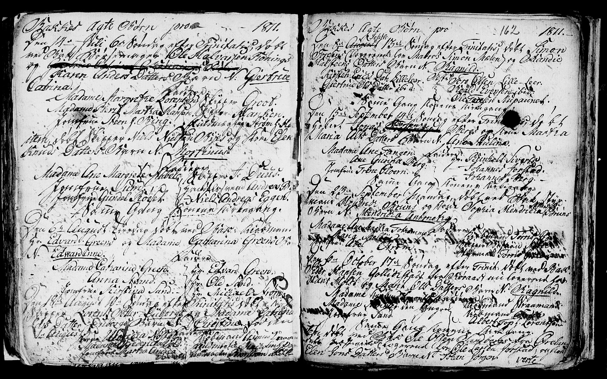 Ministerialprotokoller, klokkerbøker og fødselsregistre - Sør-Trøndelag, SAT/A-1456/604/L0218: Klokkerbok nr. 604C01, 1754-1819, s. 162