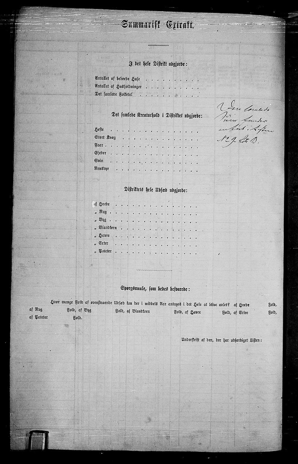 RA, Folketelling 1865 for 0542P Nord-Aurdal prestegjeld, 1865, s. 188