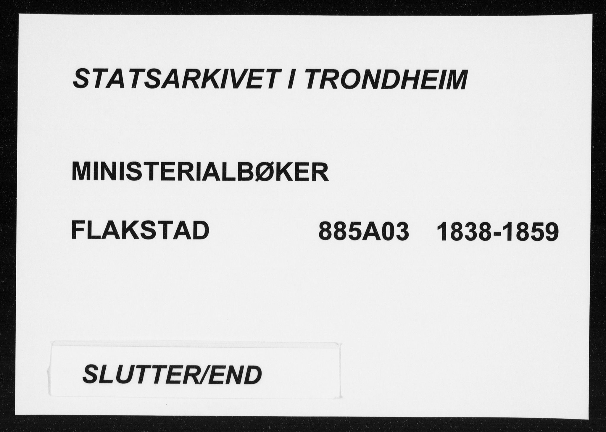 Ministerialprotokoller, klokkerbøker og fødselsregistre - Nordland, AV/SAT-A-1459/885/L1202: Ministerialbok nr. 885A03, 1838-1859