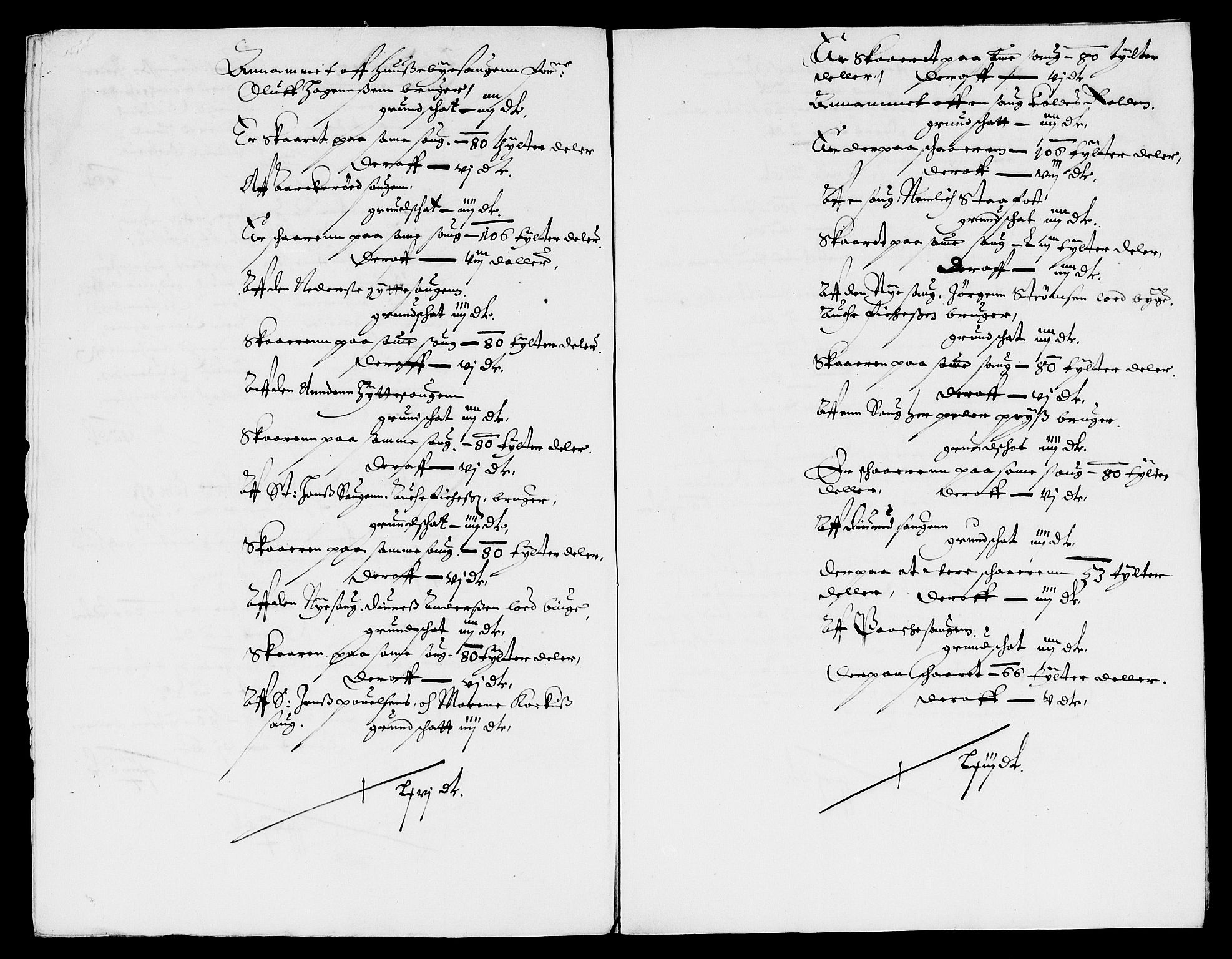 Rentekammeret inntil 1814, Reviderte regnskaper, Lensregnskaper, AV/RA-EA-5023/R/Rb/Rbg/L0007: Verne kloster len, 1623-1647