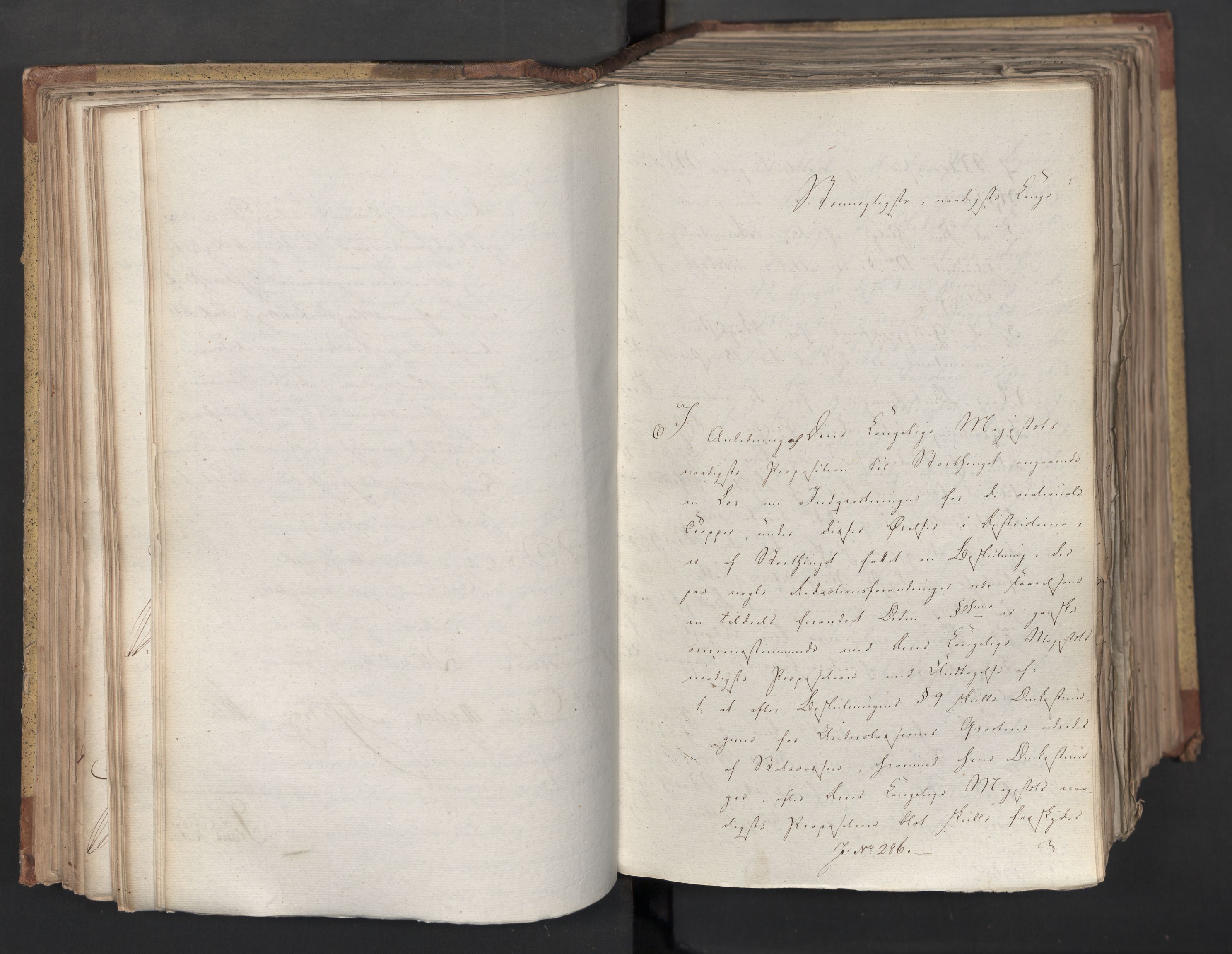 Statsrådsavdelingen i Stockholm, AV/RA-S-1003/D/Da/L0066: Regjeringsinnstillinger nr. 240-449, 1830, s. 176