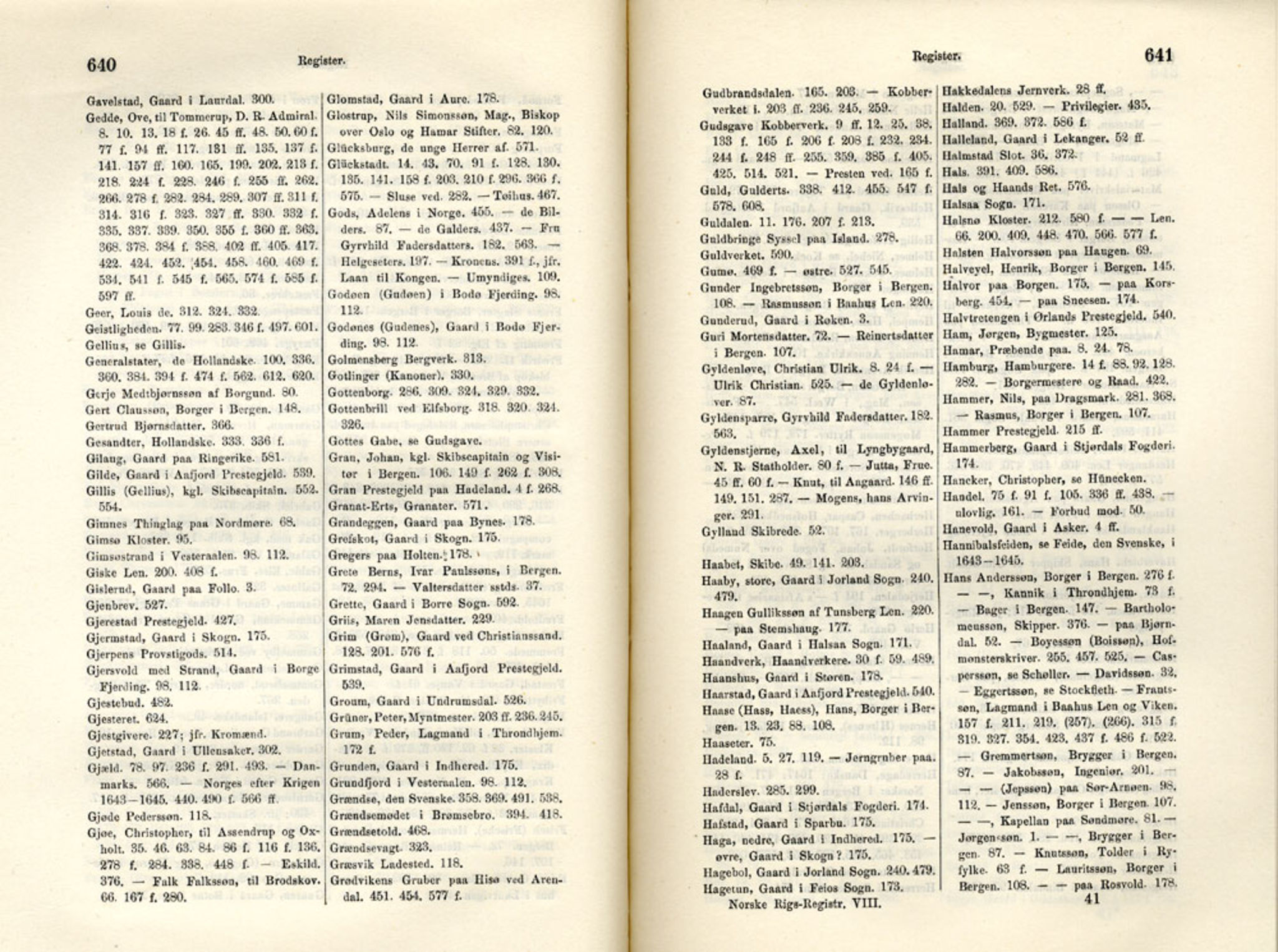 Publikasjoner utgitt av Det Norske Historiske Kildeskriftfond, PUBL/-/-/-: Norske Rigs-Registranter, bind 8, 1641-1648, s. 640-641