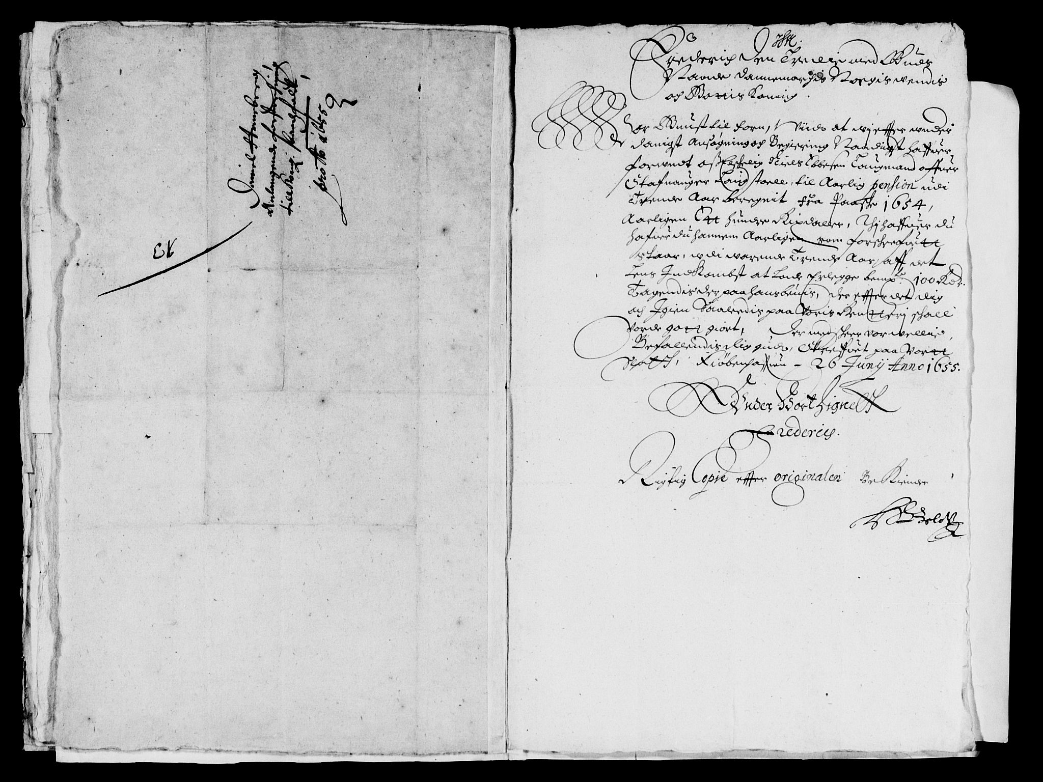 Rentekammeret inntil 1814, Reviderte regnskaper, Lensregnskaper, AV/RA-EA-5023/R/Rb/Rbs/L0036: Stavanger len, 1653-1658