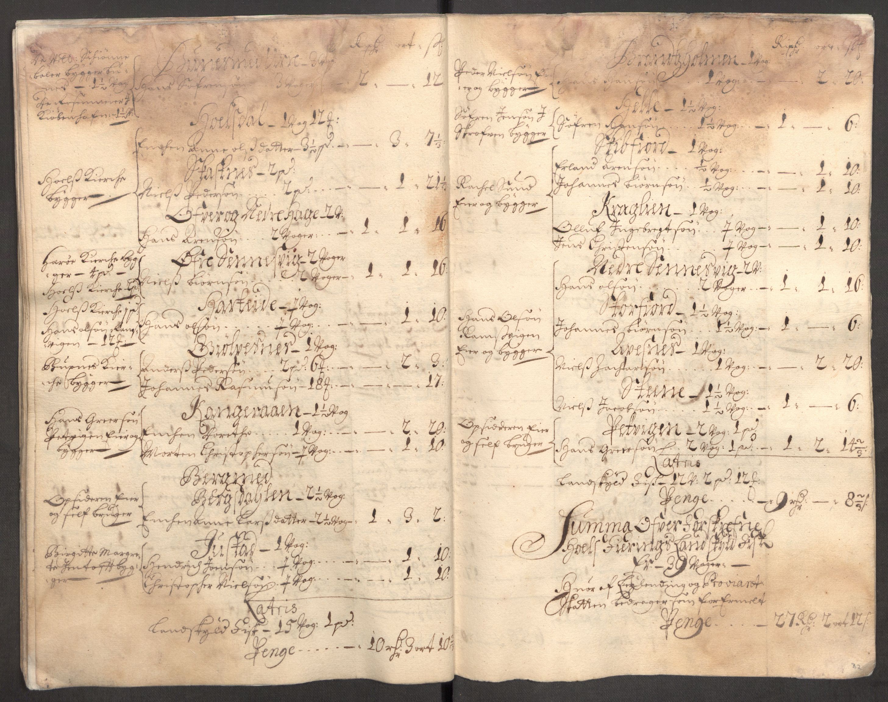 Rentekammeret inntil 1814, Reviderte regnskaper, Fogderegnskap, AV/RA-EA-4092/R67/L4678: Fogderegnskap Vesterålen, Andenes og Lofoten, 1696-1708, s. 35