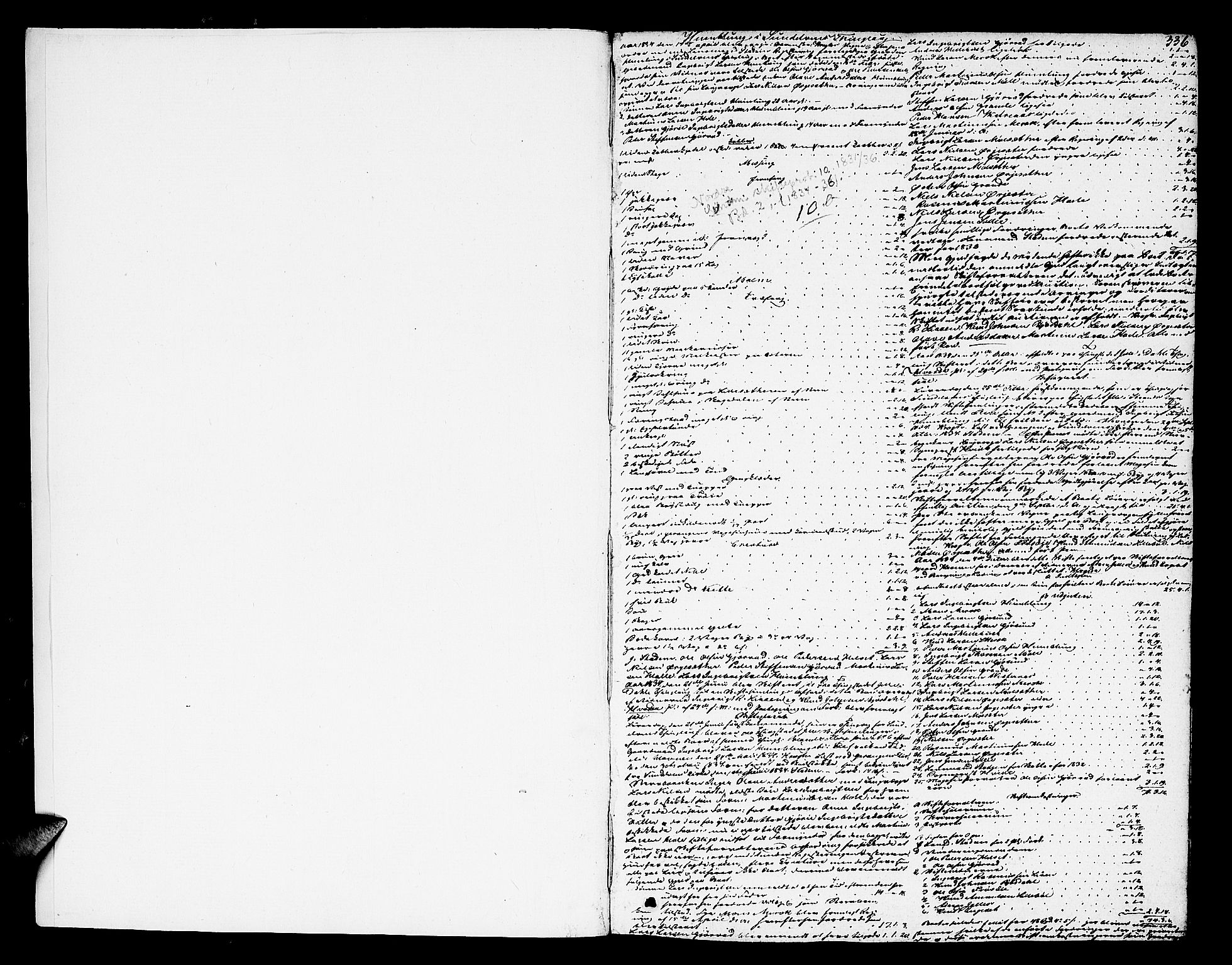 Nordre Sunnmøre sorenskriveri, AV/SAT-A-0006/1/3/3A/L0017: Skifteprotokoll 10B, 1834-1836, s. 335b-336a