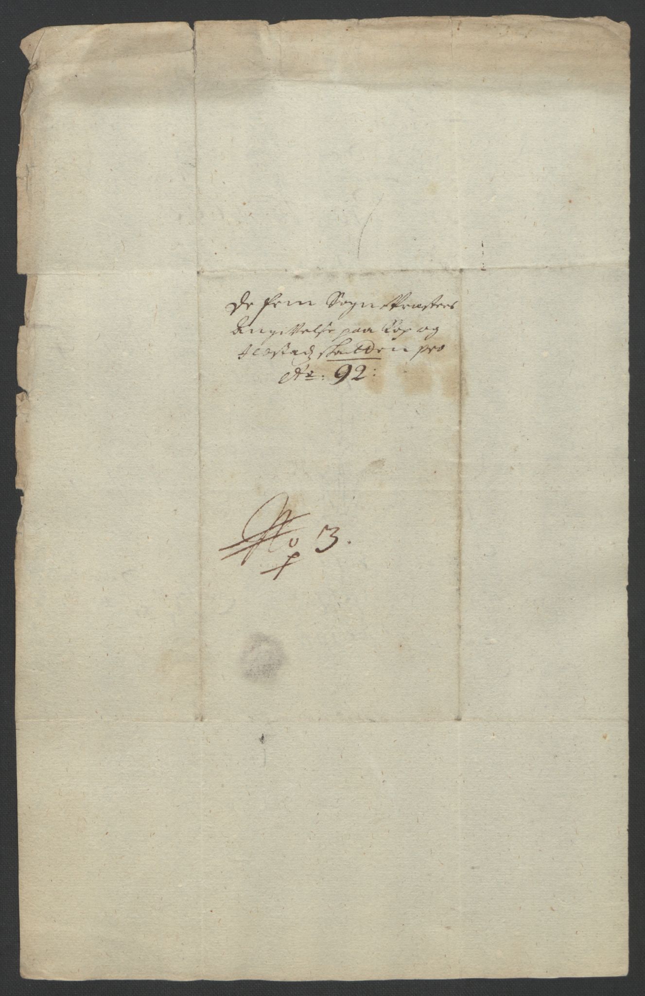 Rentekammeret inntil 1814, Reviderte regnskaper, Fogderegnskap, AV/RA-EA-4092/R56/L3735: Fogderegnskap Nordmøre, 1692-1693, s. 152