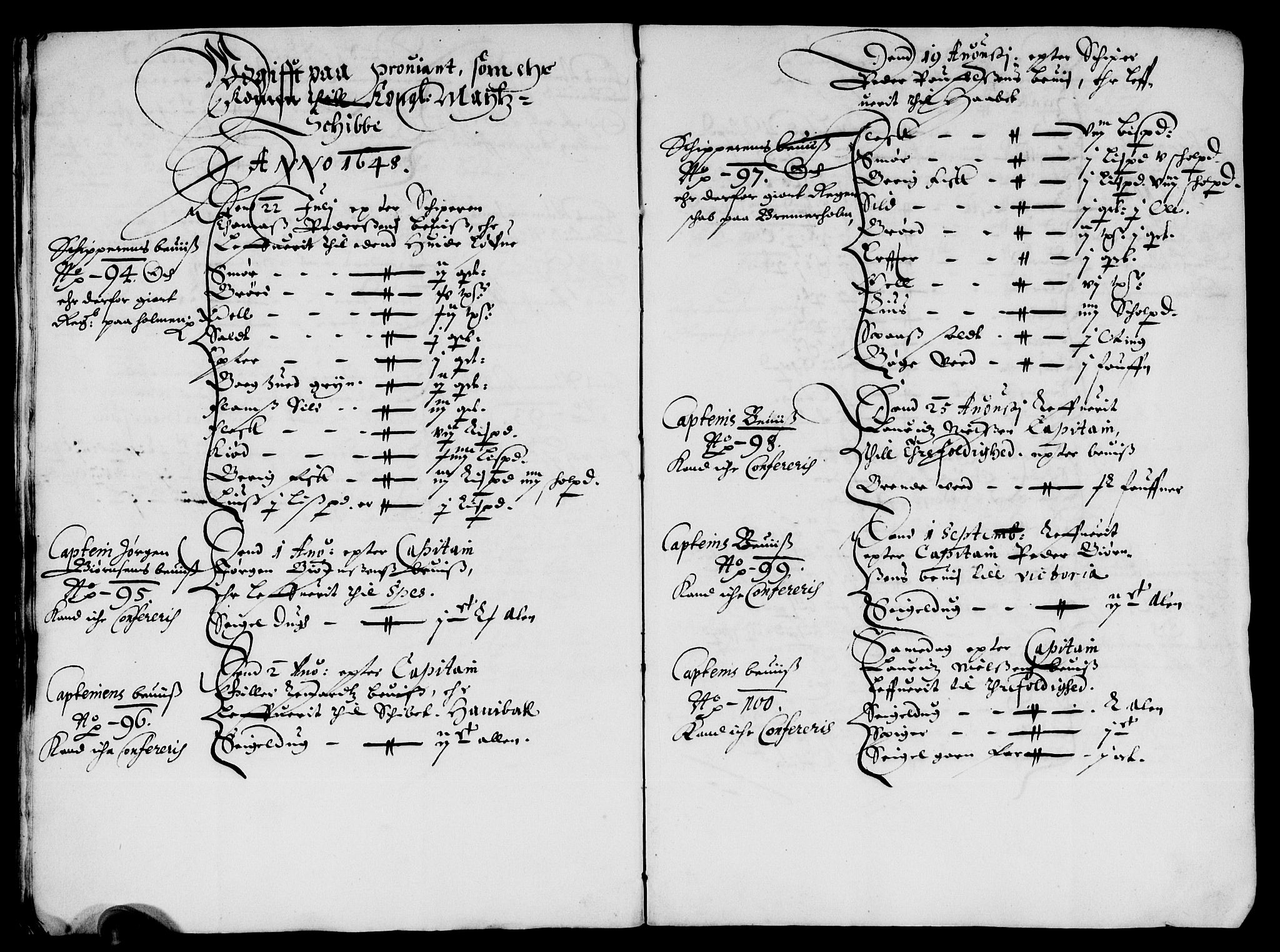 Rentekammeret inntil 1814, Reviderte regnskaper, Lensregnskaper, AV/RA-EA-5023/R/Rb/Rba/L0197: Akershus len, 1648-1650