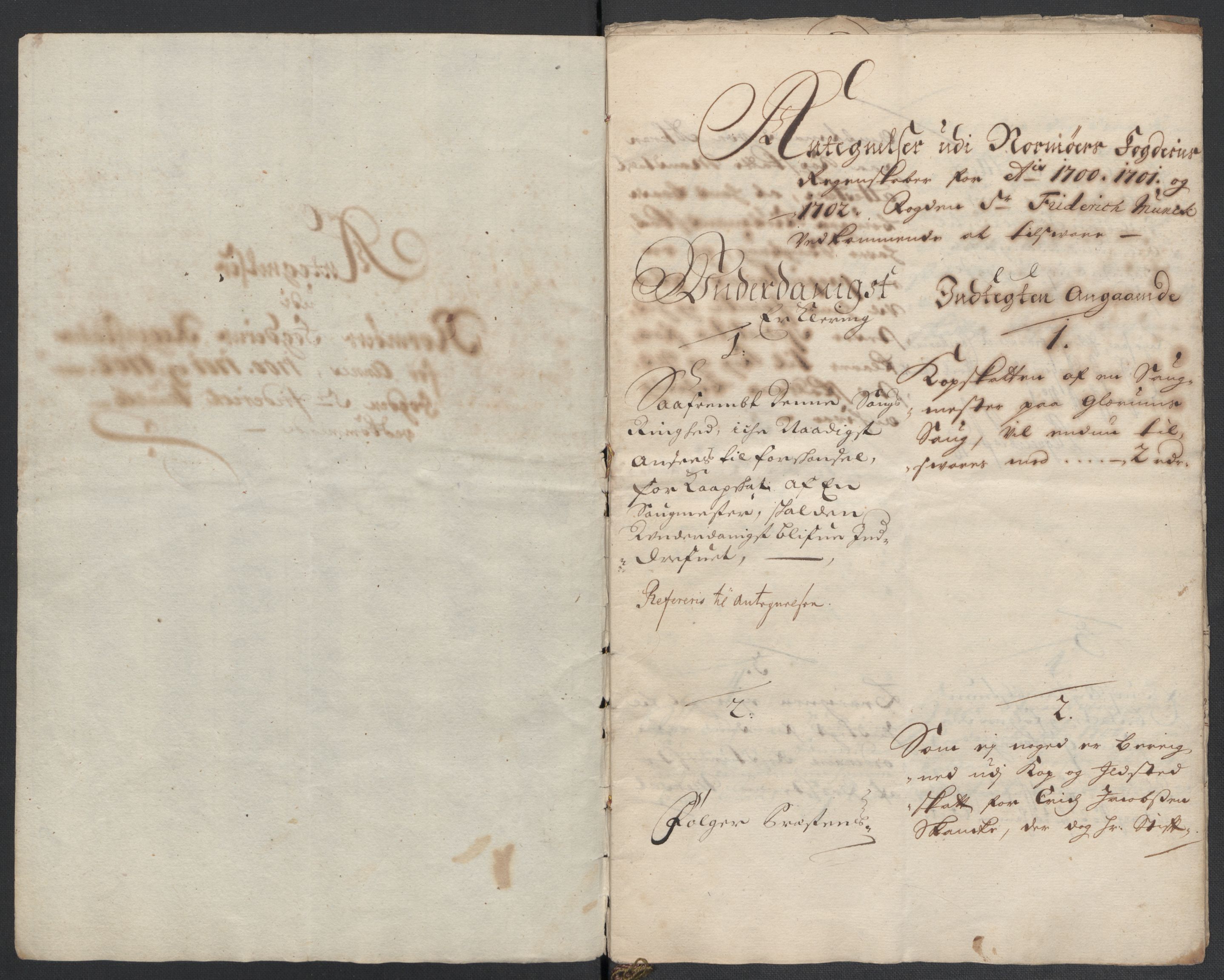 Rentekammeret inntil 1814, Reviderte regnskaper, Fogderegnskap, AV/RA-EA-4092/R56/L3739: Fogderegnskap Nordmøre, 1700-1702, s. 541