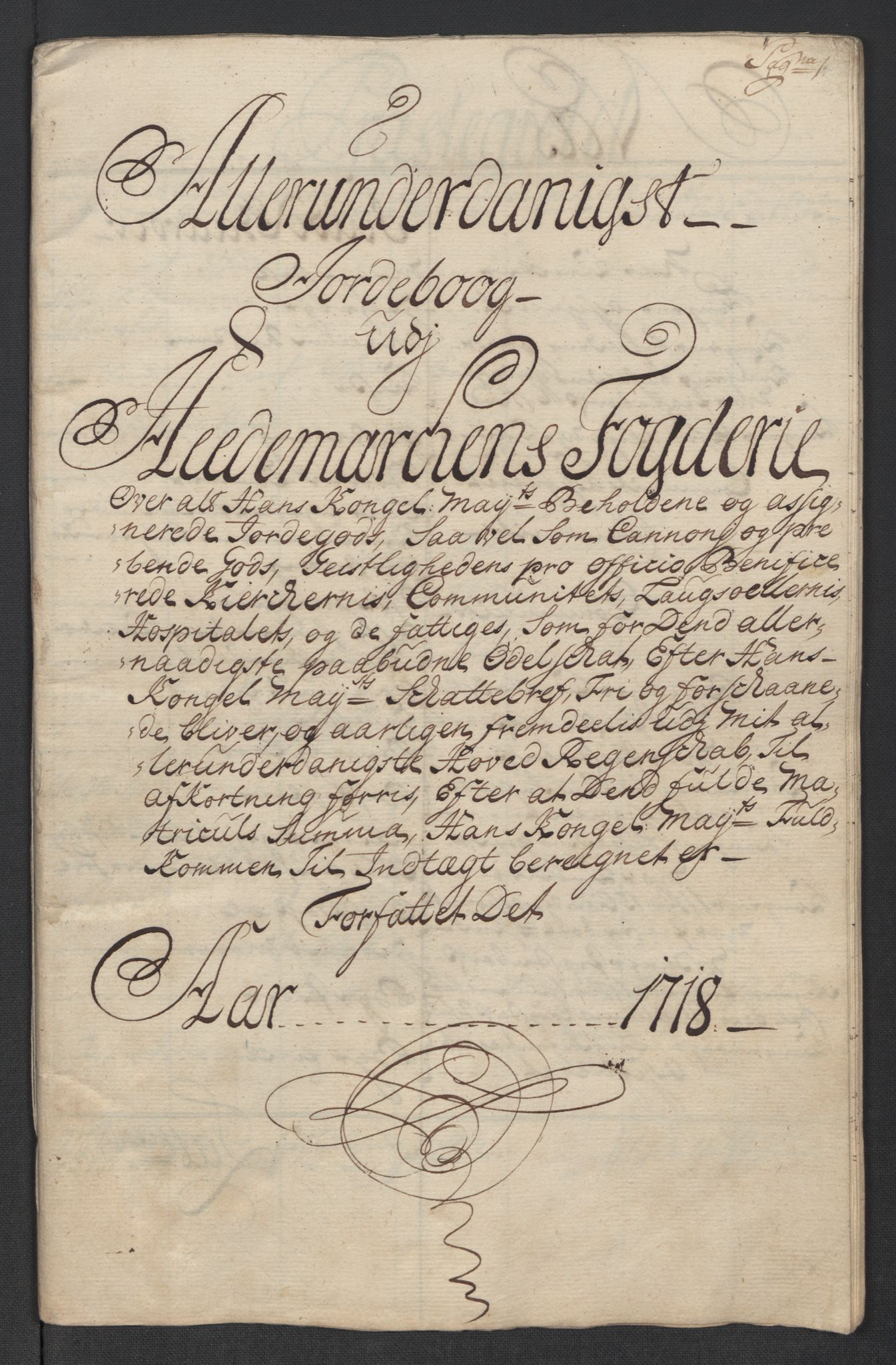 Rentekammeret inntil 1814, Reviderte regnskaper, Fogderegnskap, AV/RA-EA-4092/R16/L1057: Fogderegnskap Hedmark, 1718, s. 297