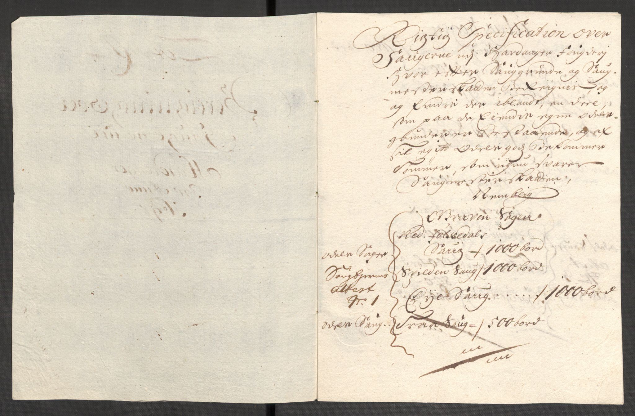 Rentekammeret inntil 1814, Reviderte regnskaper, Fogderegnskap, RA/EA-4092/R48/L2977: Fogderegnskap Sunnhordland og Hardanger, 1697-1698, s. 437