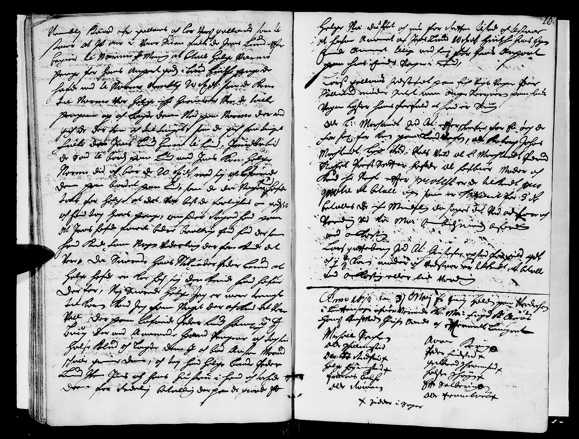 Hedemarken sorenskriveri, SAH/TING-034/G/Gb/L0014: Tingbok, 1678, s. 15b-16a
