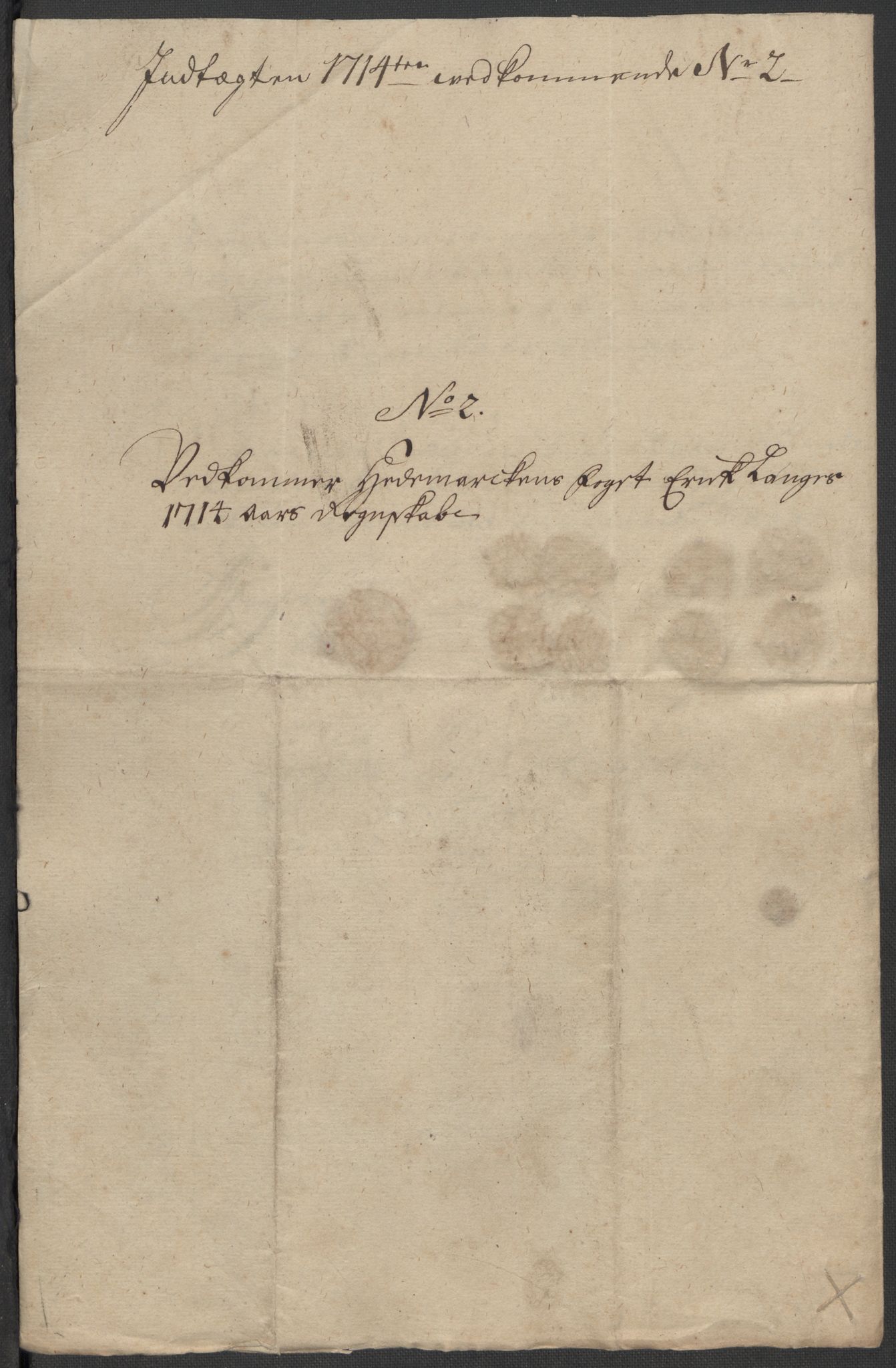 Rentekammeret inntil 1814, Reviderte regnskaper, Fogderegnskap, RA/EA-4092/R16/L1051: Fogderegnskap Hedmark, 1714, s. 170