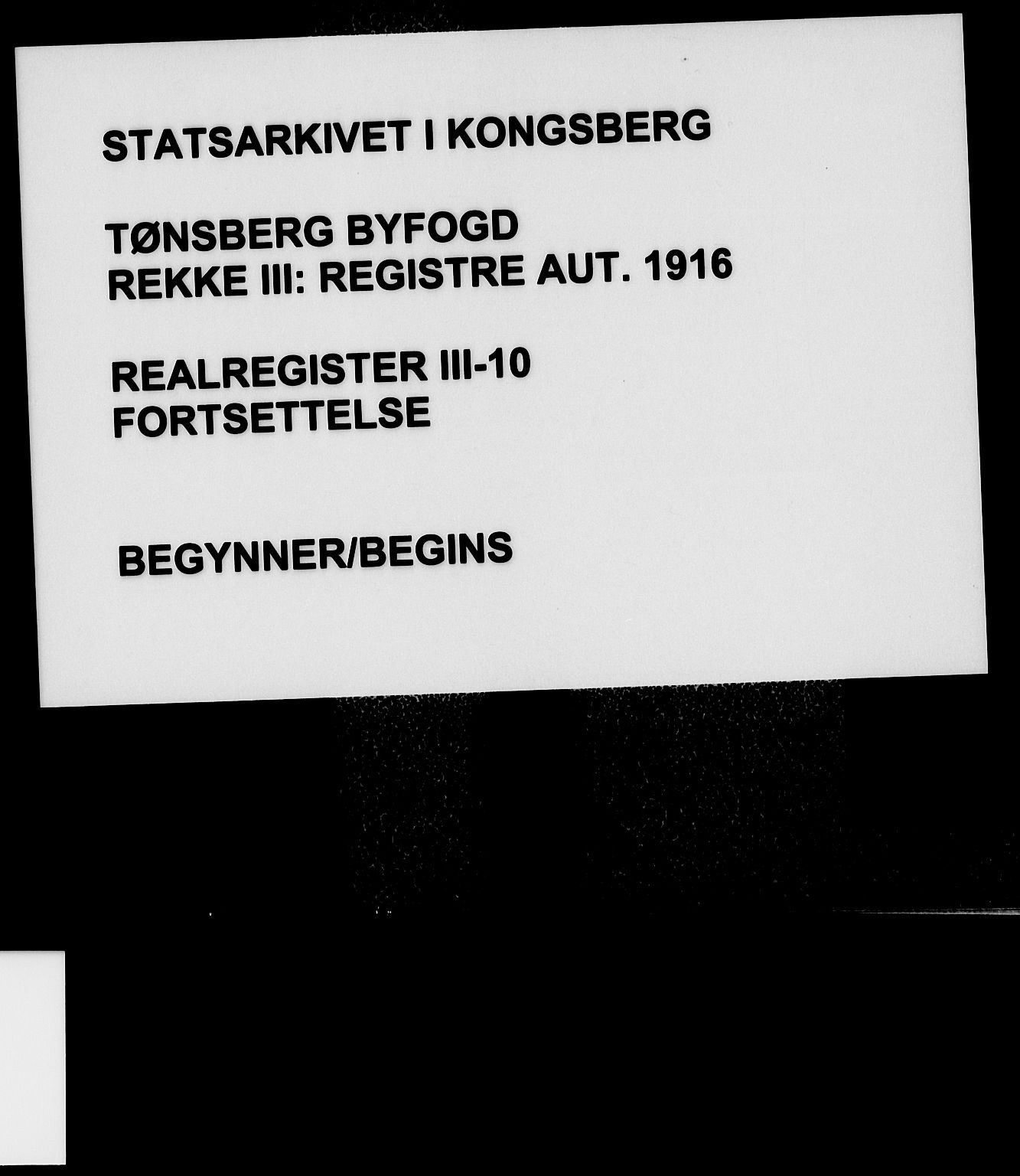 Tønsberg byfogd, SAKO/A-224/G/Gb/Gba/Gbac/L0010: Panteregister nr. III 10