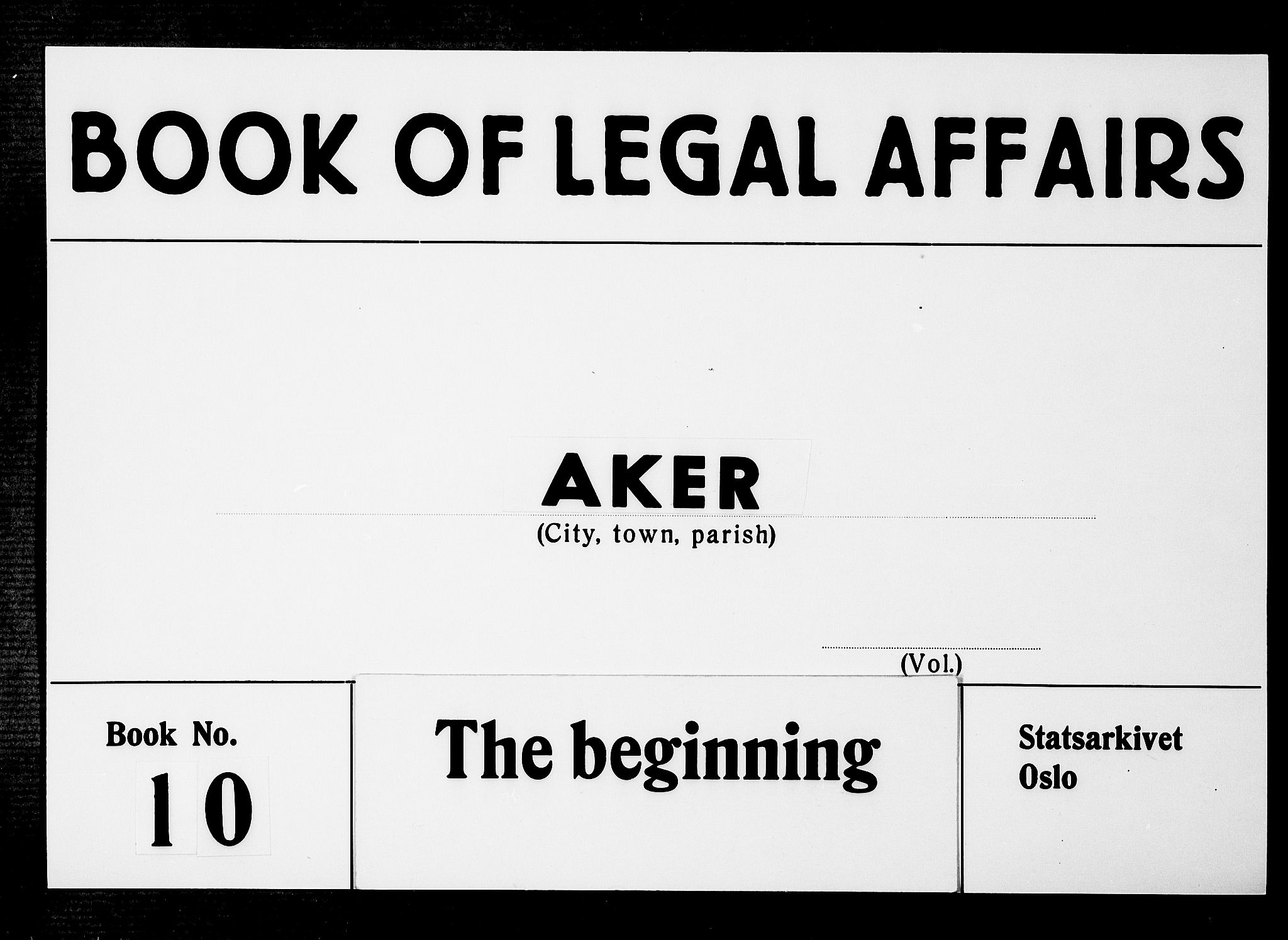 Aker sorenskriveri, SAO/A-10895/F/Fb/L0002/0010: Tingbøker, nr. 6-11 / Tingbok nr. 10, 1671