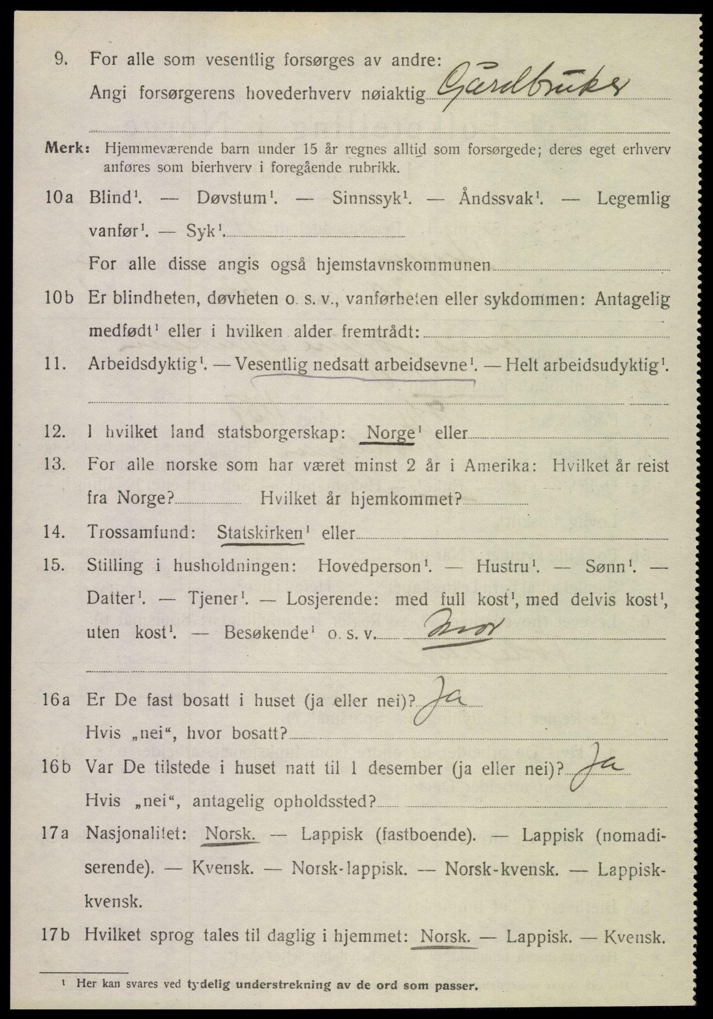 SAT, Folketelling 1920 for 1848 Steigen herred, 1920, s. 2561