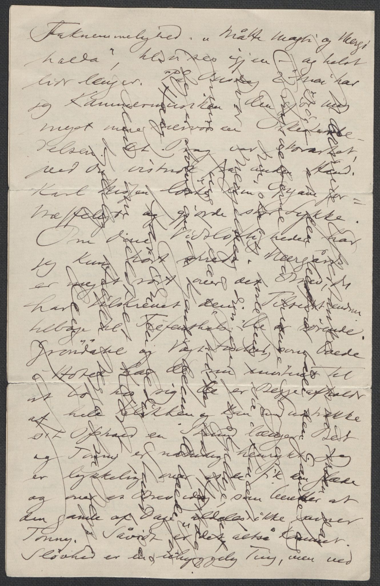 Beyer, Frants, RA/PA-0132/F/L0001: Brev fra Edvard Grieg til Frantz Beyer og "En del optegnelser som kan tjene til kommentar til brevene" av Marie Beyer, 1872-1907, s. 851