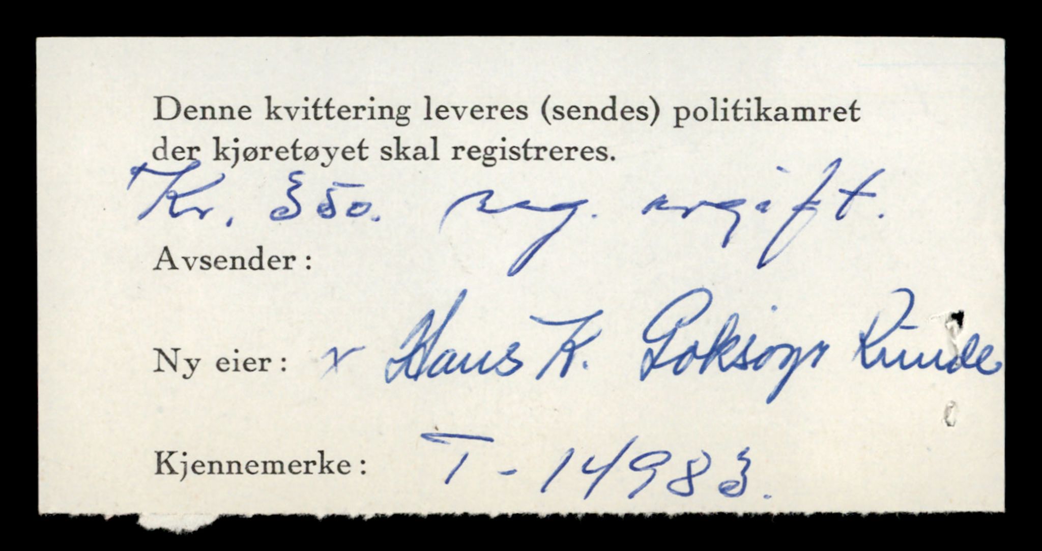 Møre og Romsdal vegkontor - Ålesund trafikkstasjon, AV/SAT-A-4099/F/Fe/L0049: Registreringskort for kjøretøy T 14864 - T 18613, 1927-1998, s. 2854
