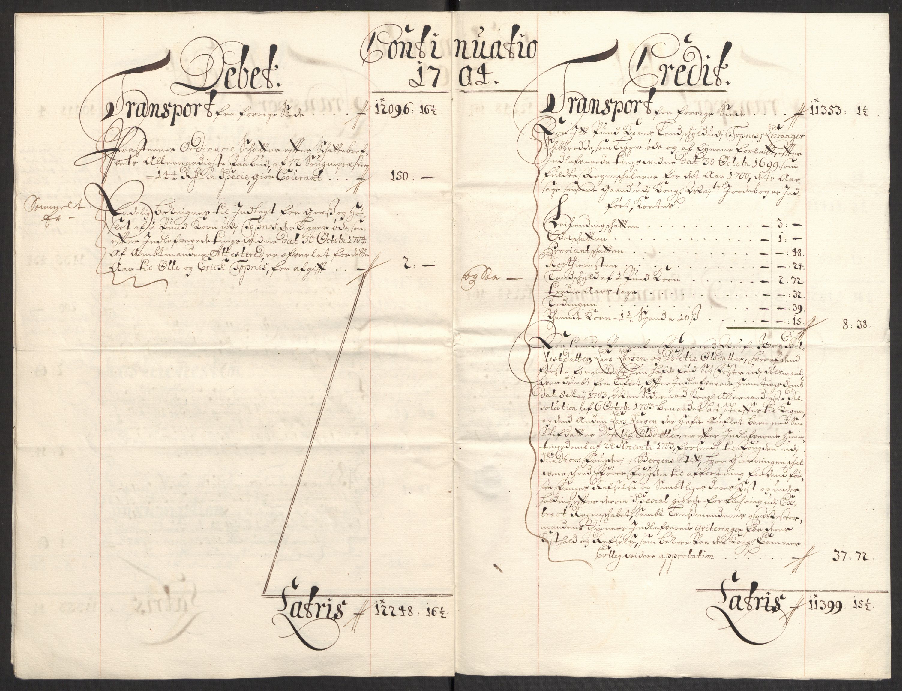 Rentekammeret inntil 1814, Reviderte regnskaper, Fogderegnskap, AV/RA-EA-4092/R47/L2860: Fogderegnskap Ryfylke, 1703-1705, s. 154